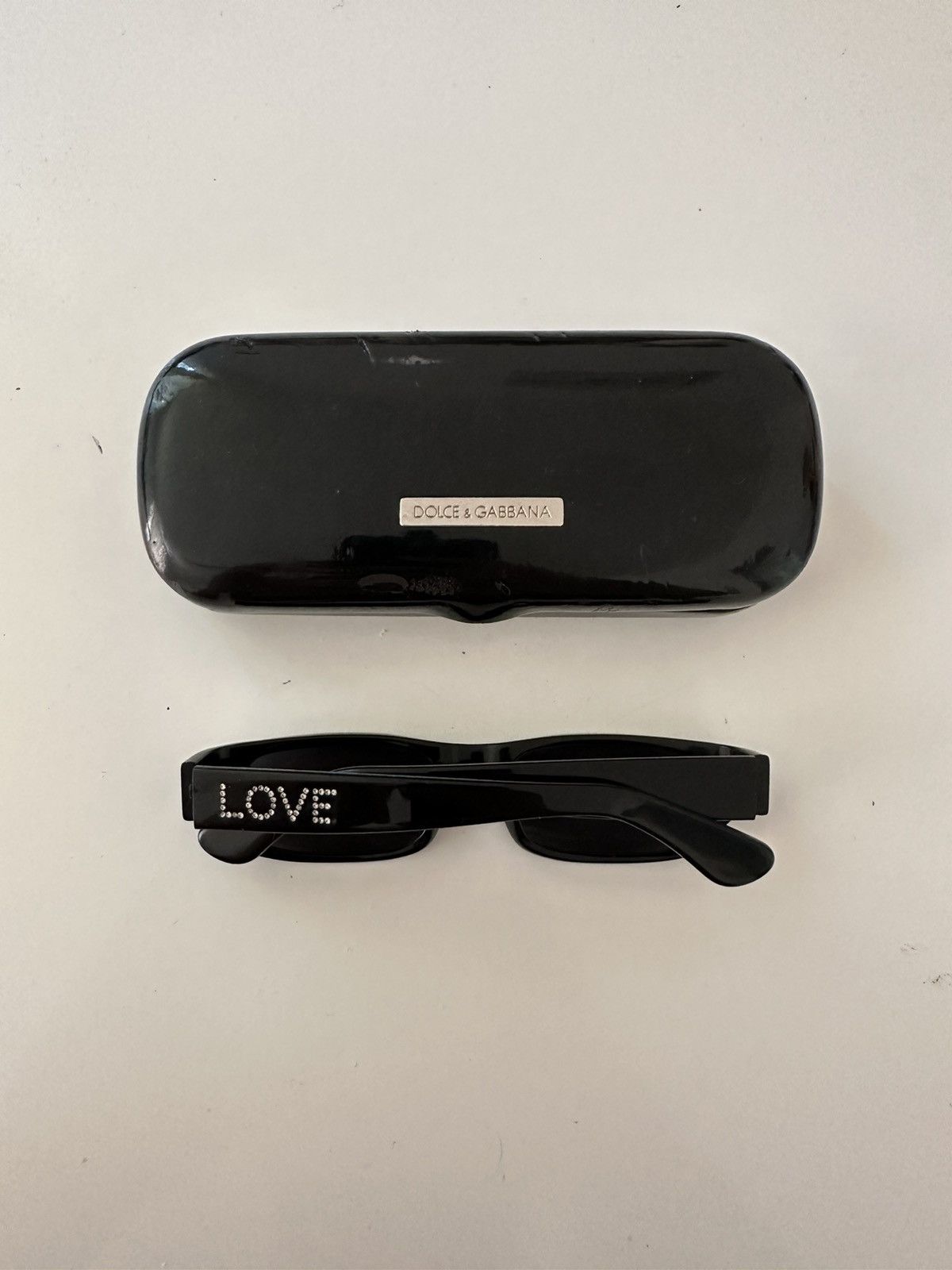 Dolce & Gabbana Dolce & Gabbana Love Swarovski Sunglasses Size ONE SIZE - 6 Thumbnail