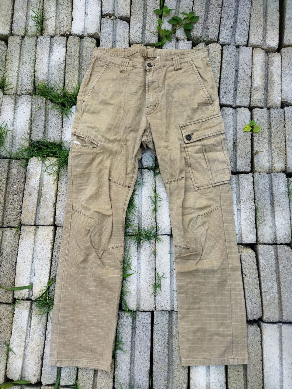 Vintage PPFM Wool Cargo Trousers Size W30