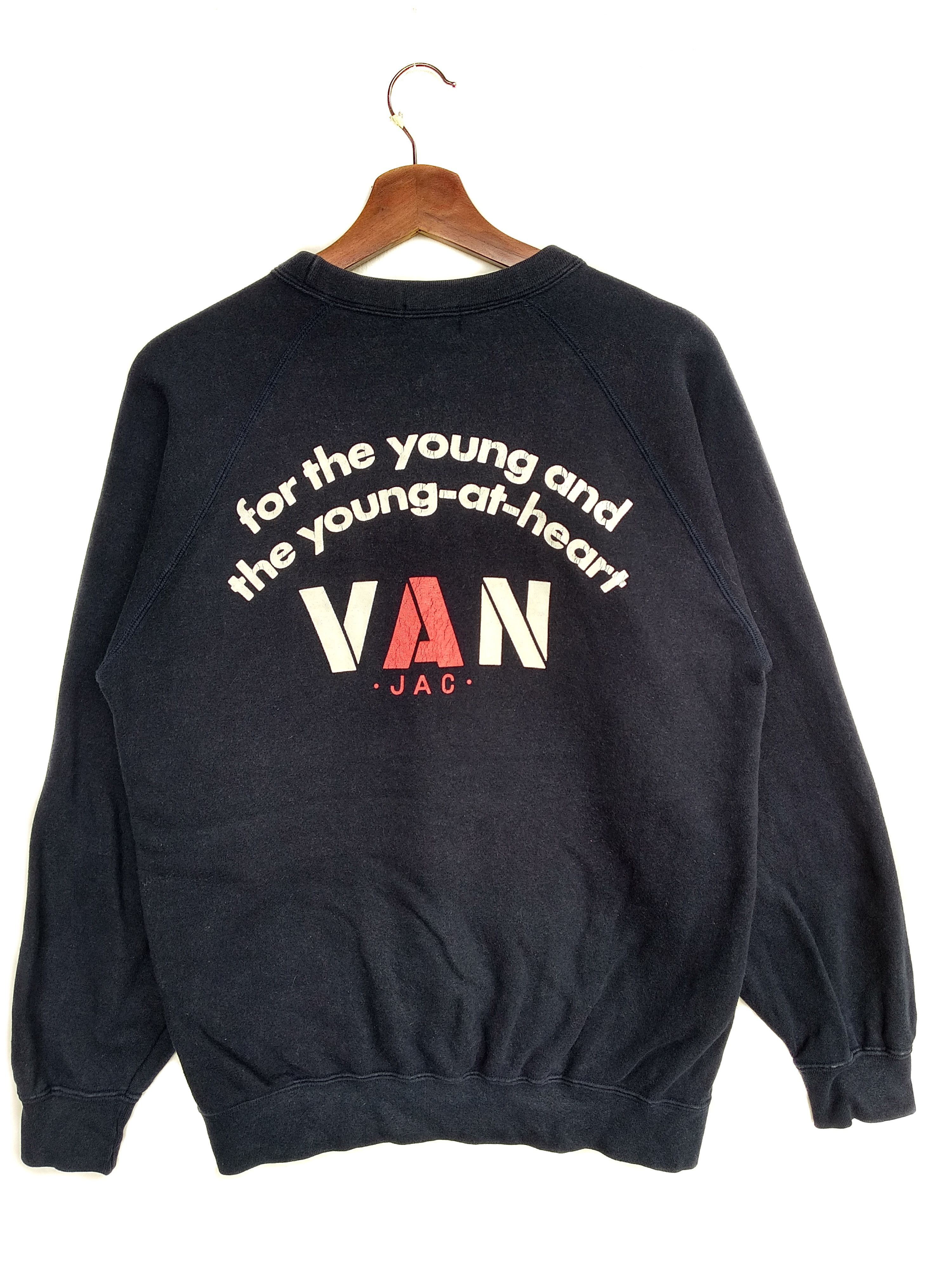 Japanese Brand Japanese Brand Streetwear VAN .JAC. Sweatshirt,Size M. Size US M / EU 48-50 / 2 - 1 Thumbnail