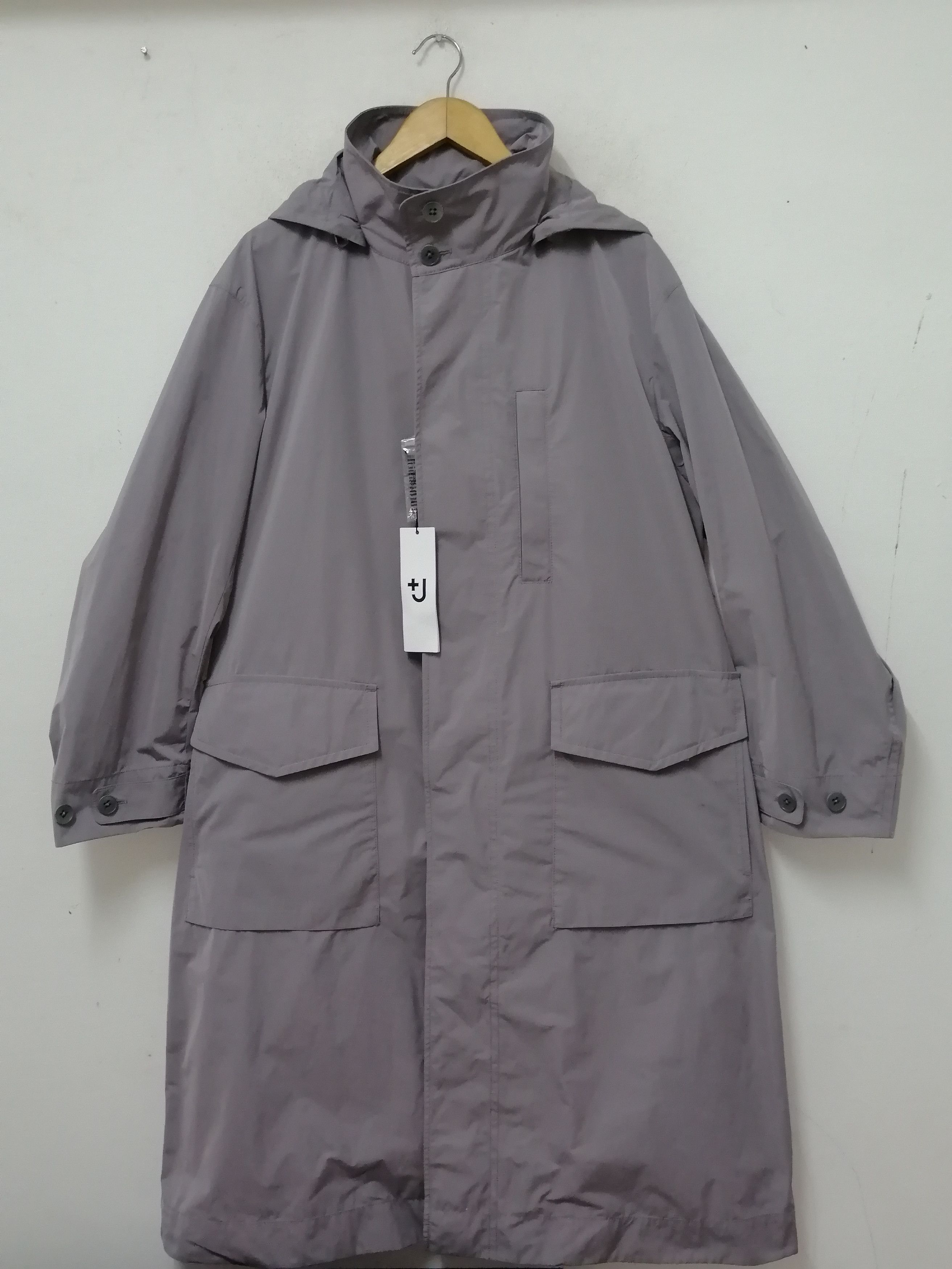 Japanese Brand × Jil Sander Rare Uniqlo Jil Sander Oversized Hooded Long Coat Size US M / EU 48-50 / 2 - 8 Thumbnail