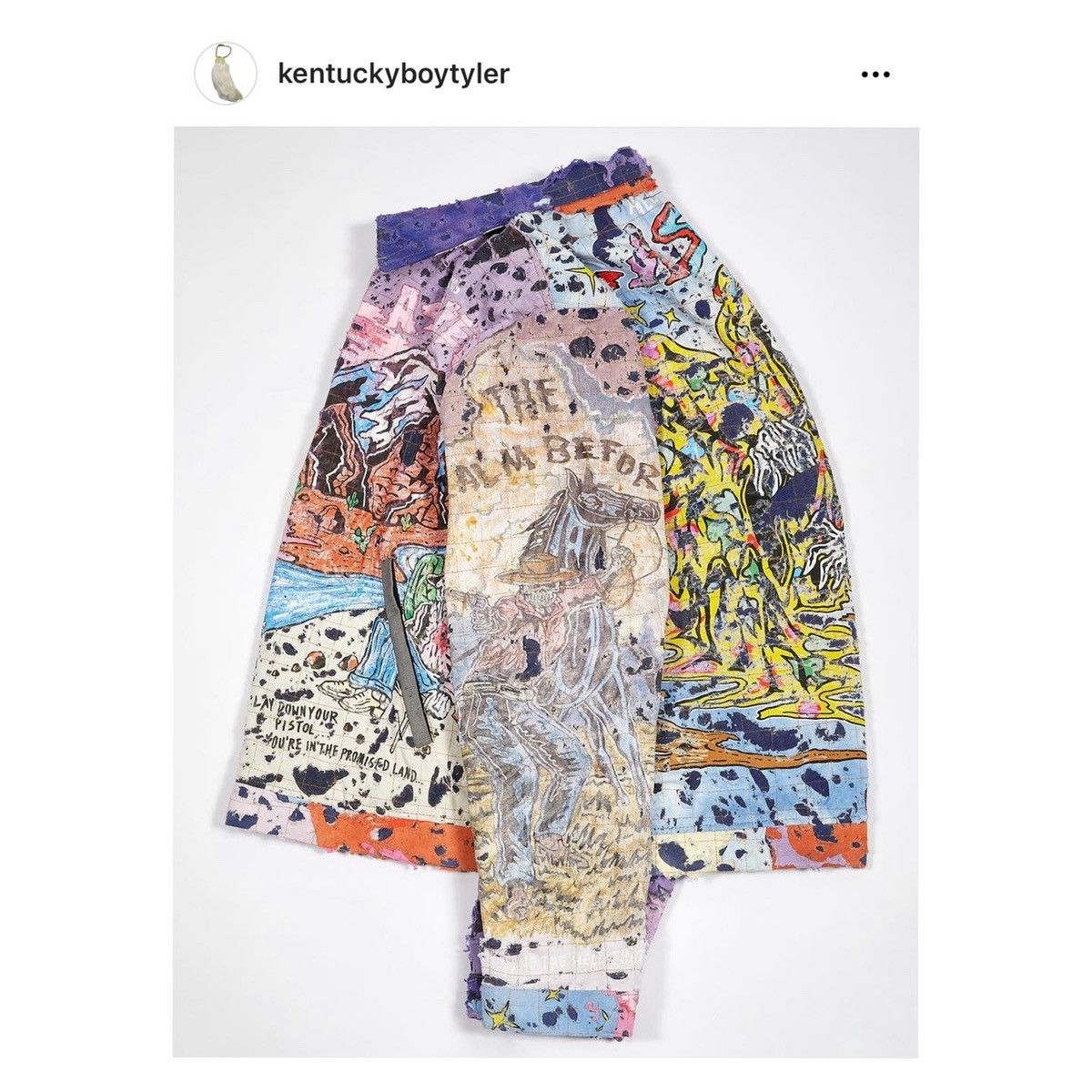 Kentucky Boy Tyler × Warren Lotas warren lotas kentucky boy tyler t shirt boro quilt jacket m Size US M / EU 48-50 / 2 - 10 Thumbnail