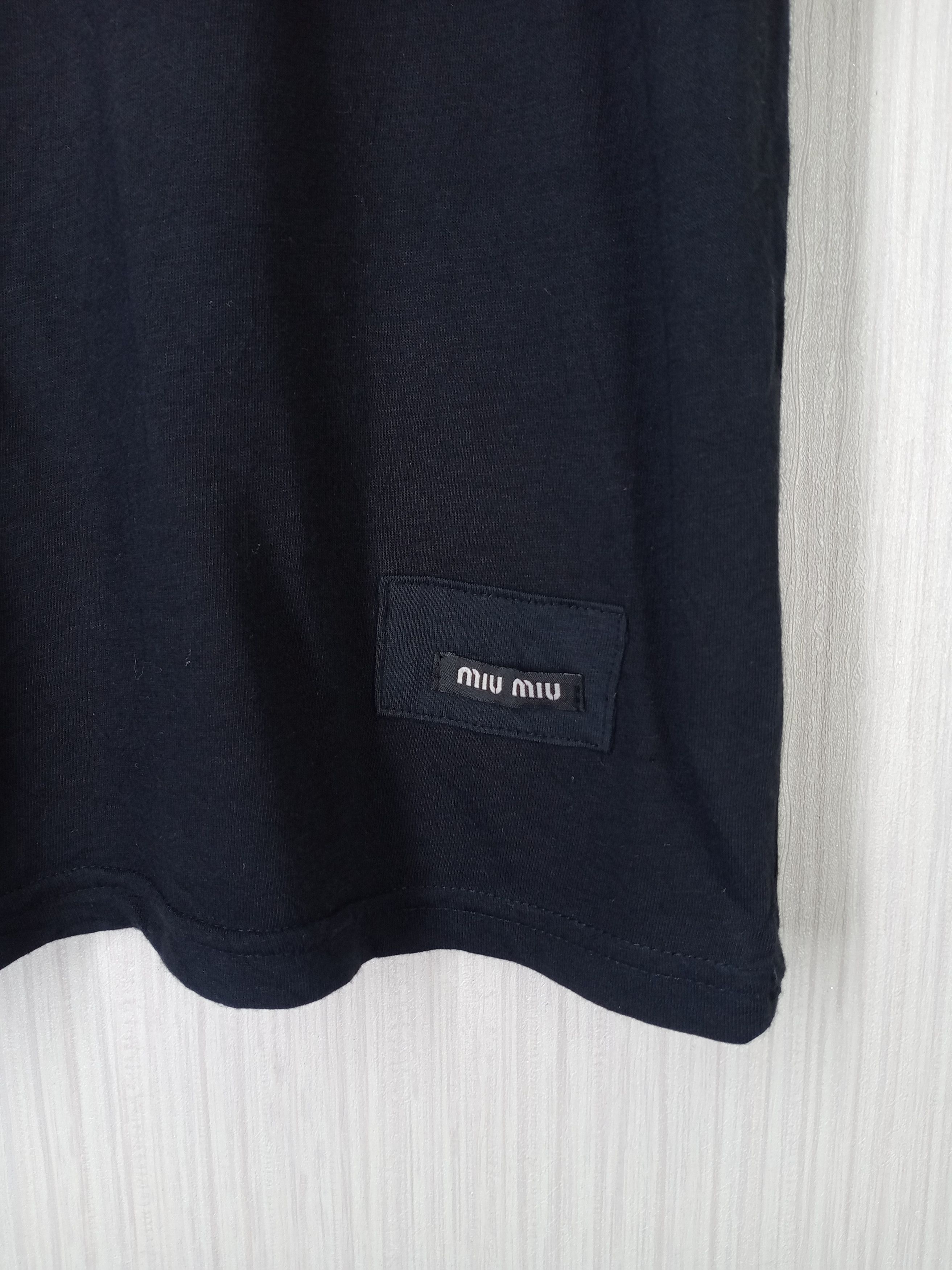 Miu Miu MIU MIU BLACK TOP TANK Size US M / EU 48-50 / 2 - 7 Thumbnail