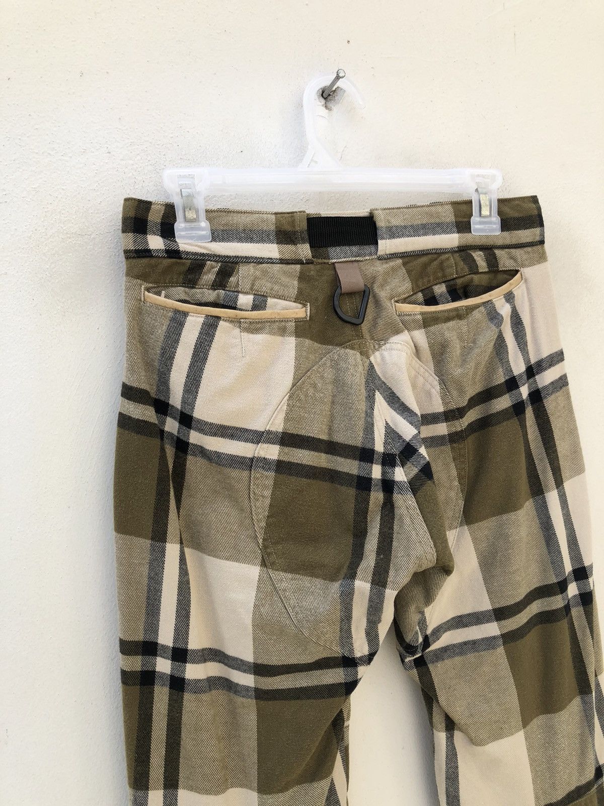 General Research Vintage 1997 General Research Japan Checks Moto Trouser Pant Size US 29 - 17 Thumbnail