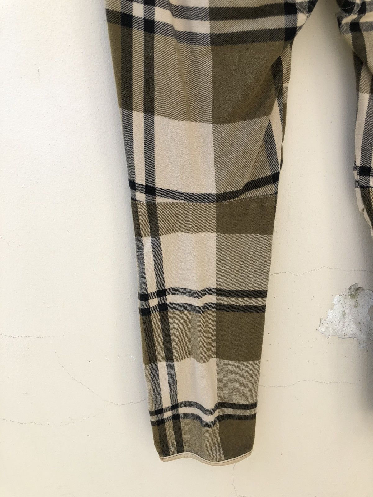 General Research Vintage 1997 General Research Japan Checks Moto Trouser Pant Size US 29 - 18 Thumbnail