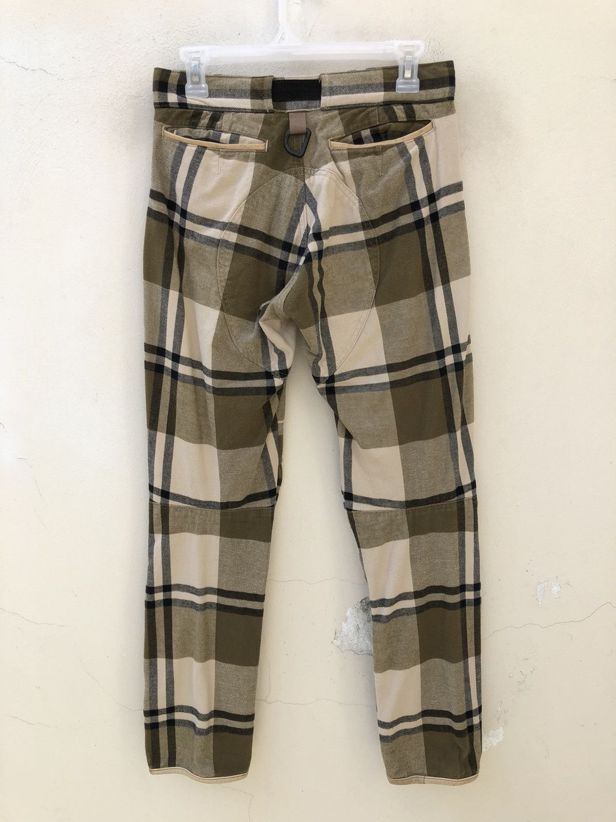 General Research Vintage 1997 General Research Japan Checks Moto Trouser Pant Size US 29 - 16 Thumbnail