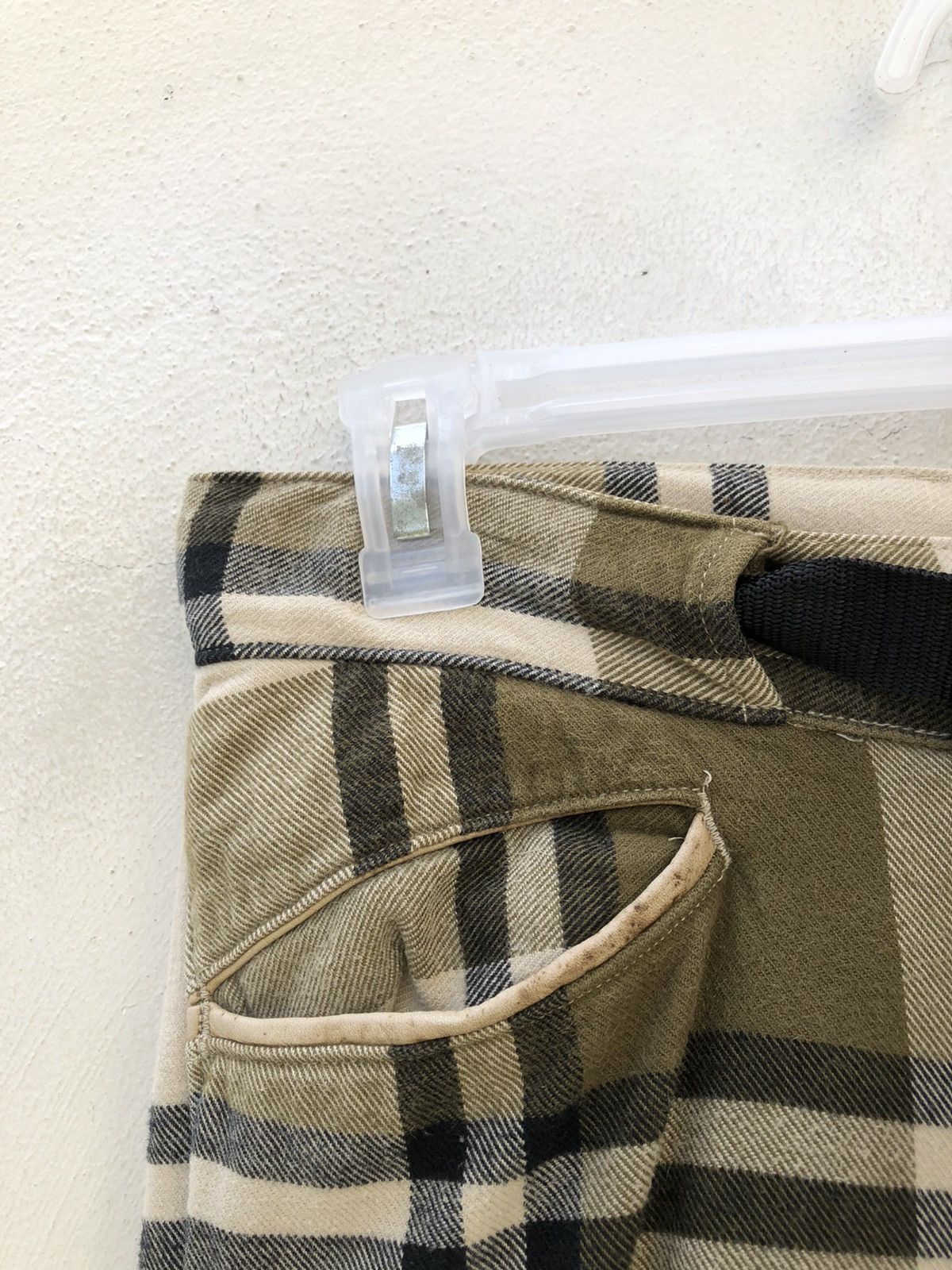 General Research Vintage 1997 General Research Japan Checks Moto Trouser Pant Size US 29 - 7 Thumbnail