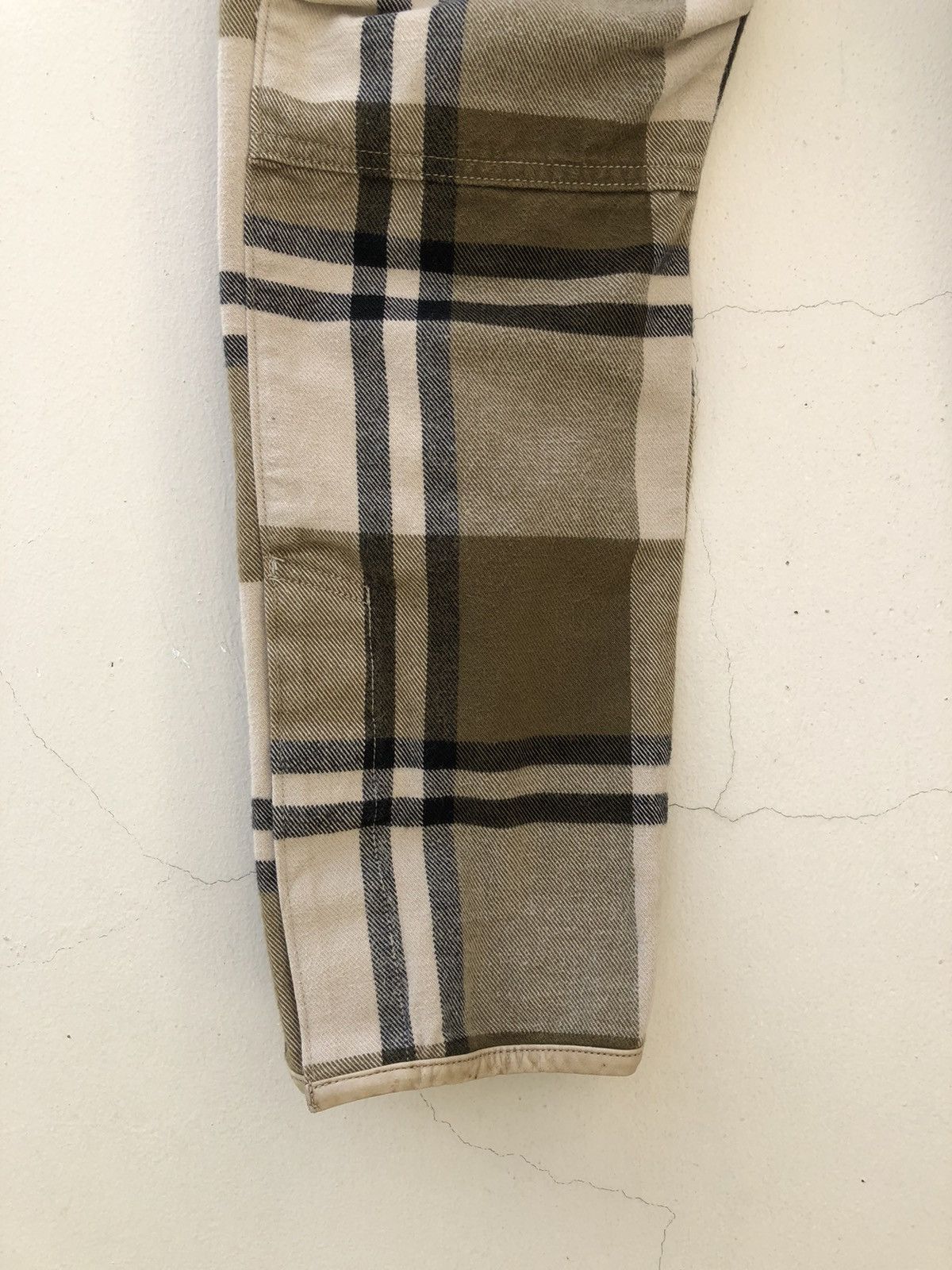 General Research Vintage 1997 General Research Japan Checks Moto Trouser Pant Size US 29 - 11 Thumbnail