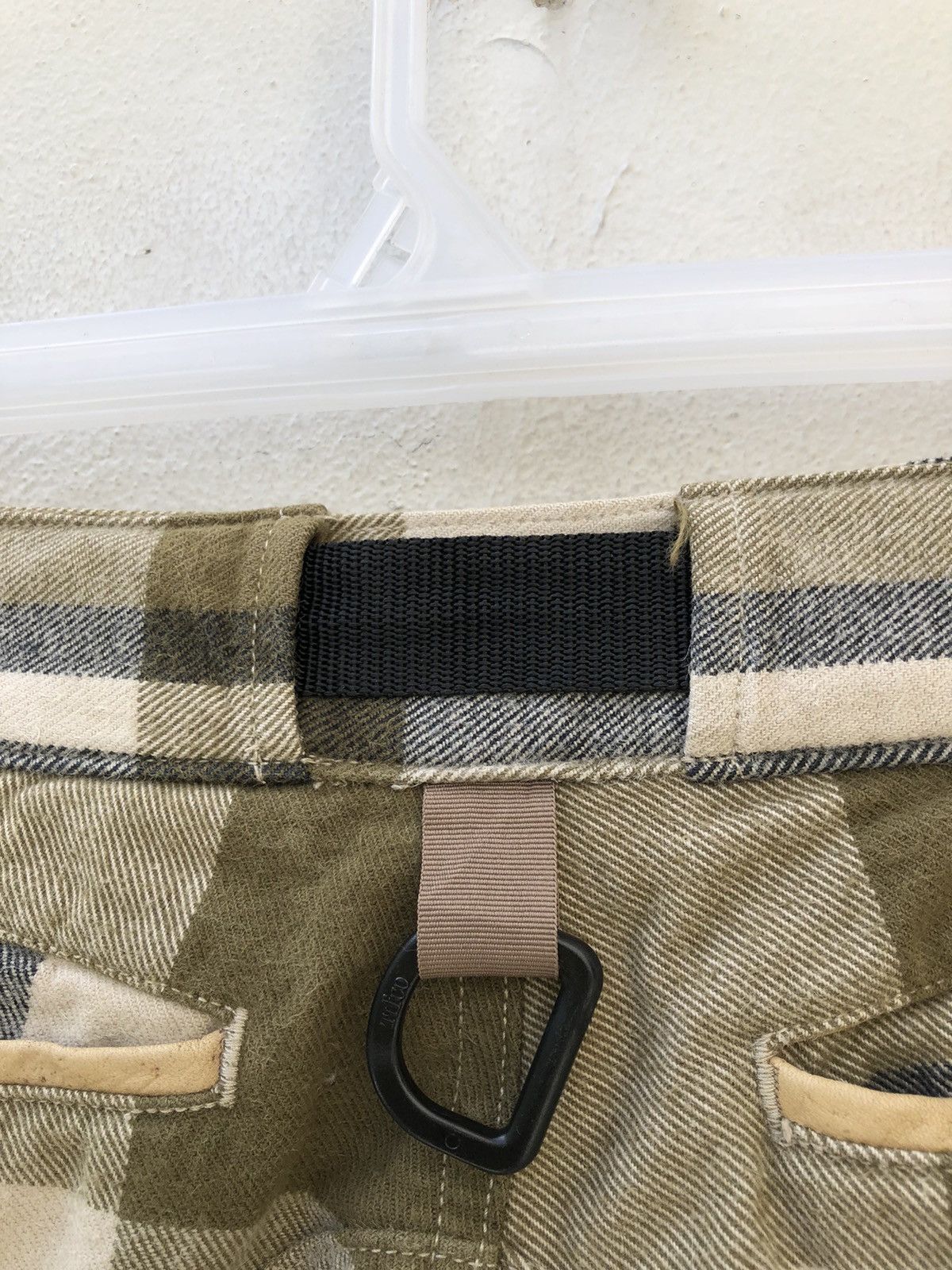 General Research Vintage 1997 General Research Japan Checks Moto Trouser Pant Size US 29 - 21 Thumbnail