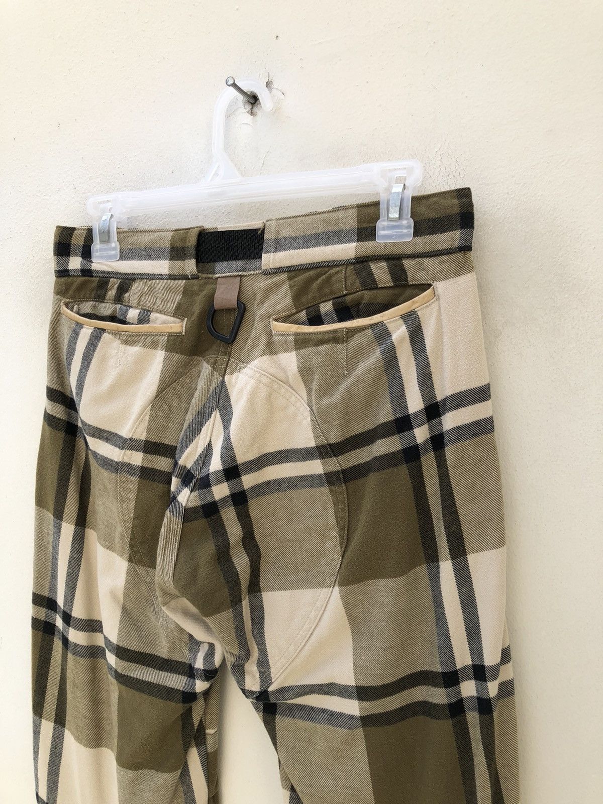 General Research Vintage 1997 General Research Japan Checks Moto Trouser Pant Size US 29 - 20 Thumbnail
