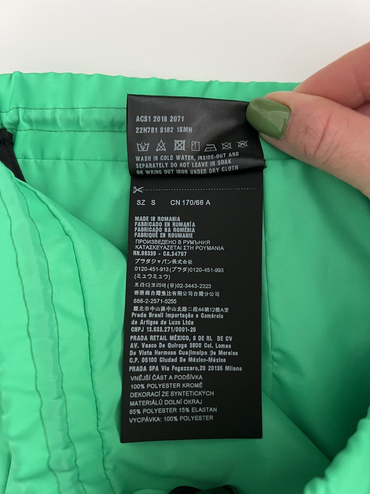 Prada Prada Linea Rossa Tech Sport Nylon Padded Gabardine Pants Size 26" / US 2 / IT 38 - 6 Thumbnail