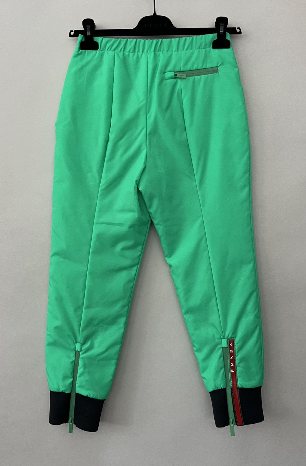 Prada Prada Linea Rossa Tech Sport Nylon Padded Gabardine Pants Size 26" / US 2 / IT 38 - 1 Thumbnail