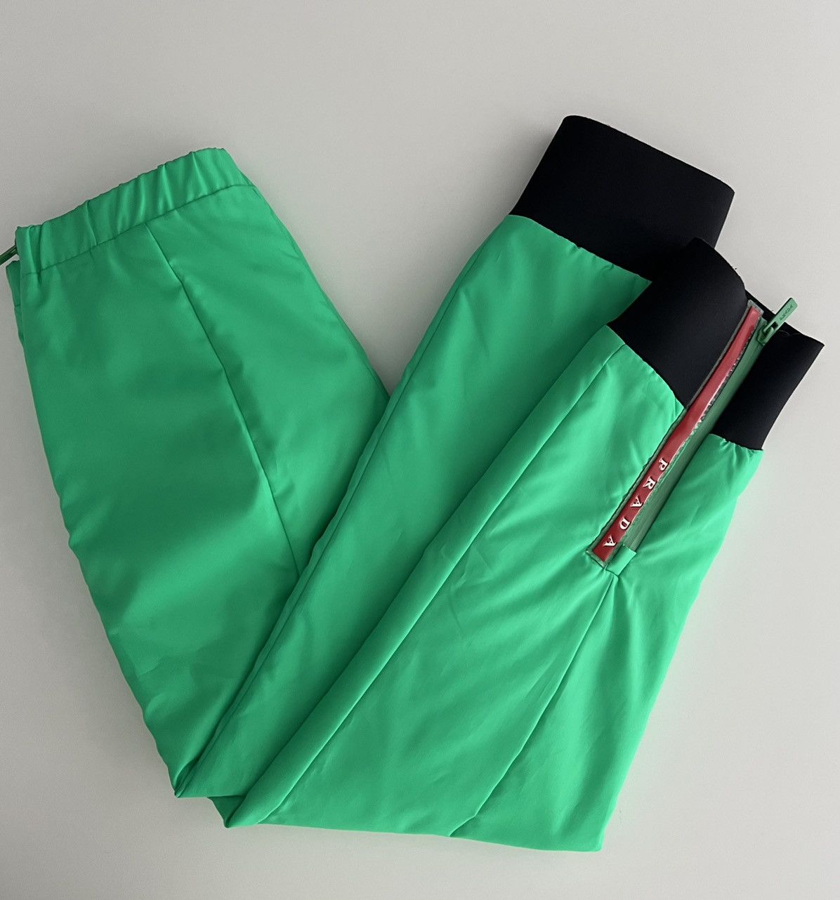 Prada Prada Linea Rossa Tech Sport Nylon Padded Gabardine Pants Size 26" / US 2 / IT 38 - 8 Thumbnail