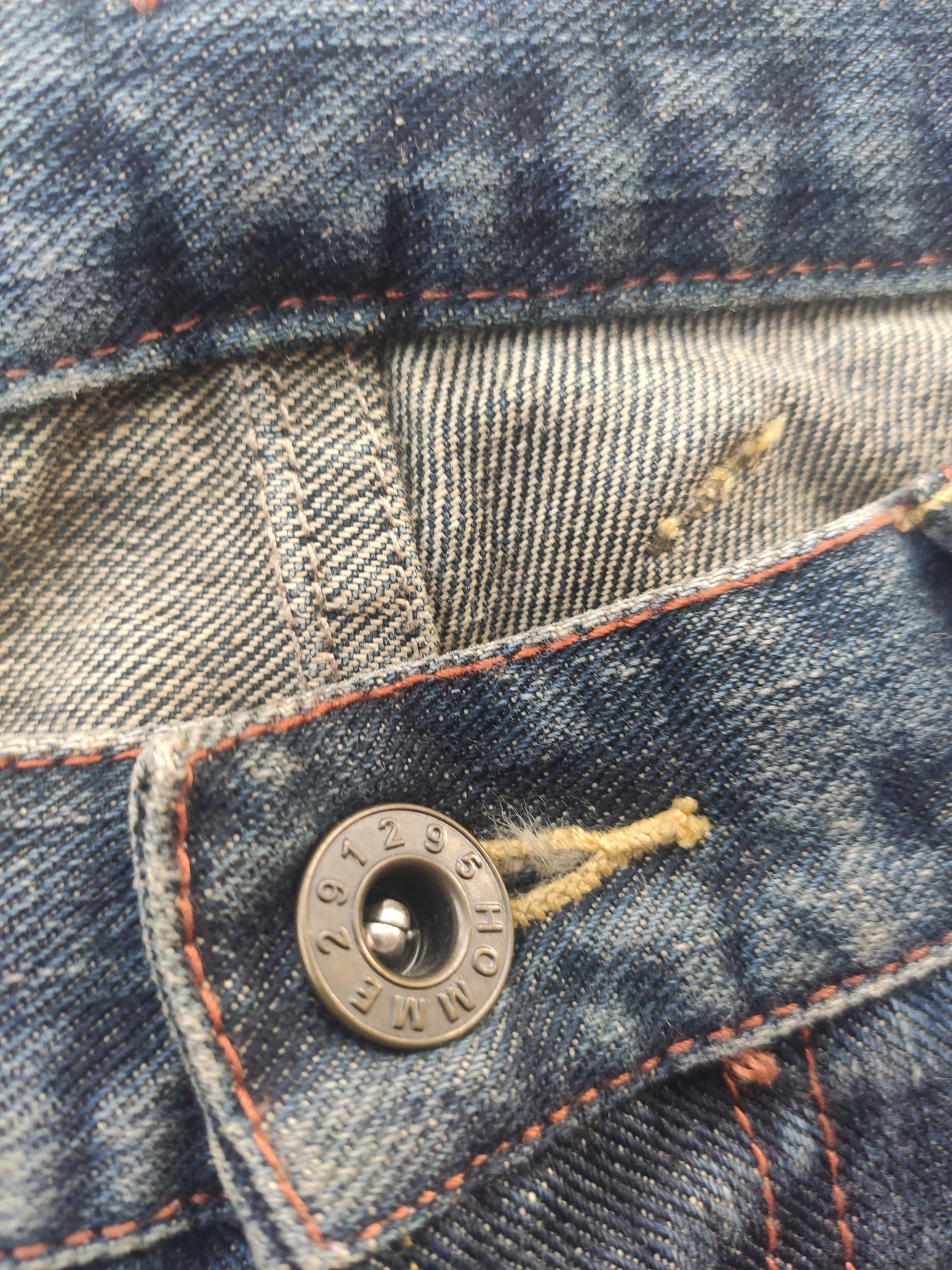 If Six Was Nine 🔥 291295 Homme jeans spell out Size US 32 / EU 48 - 10 Thumbnail