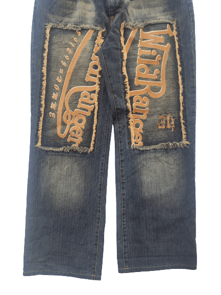 If Six Was Nine 🔥 291295 Homme jeans spell out Size US 32 / EU 48 - 3 Thumbnail