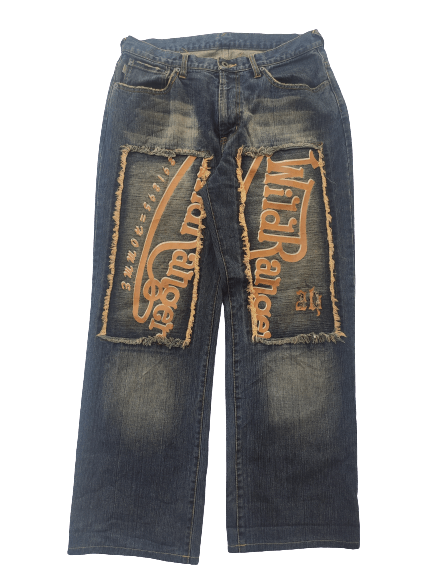 If Six Was Nine 🔥 291295 Homme jeans spell out Size US 32 / EU 48 - 1 Thumbnail