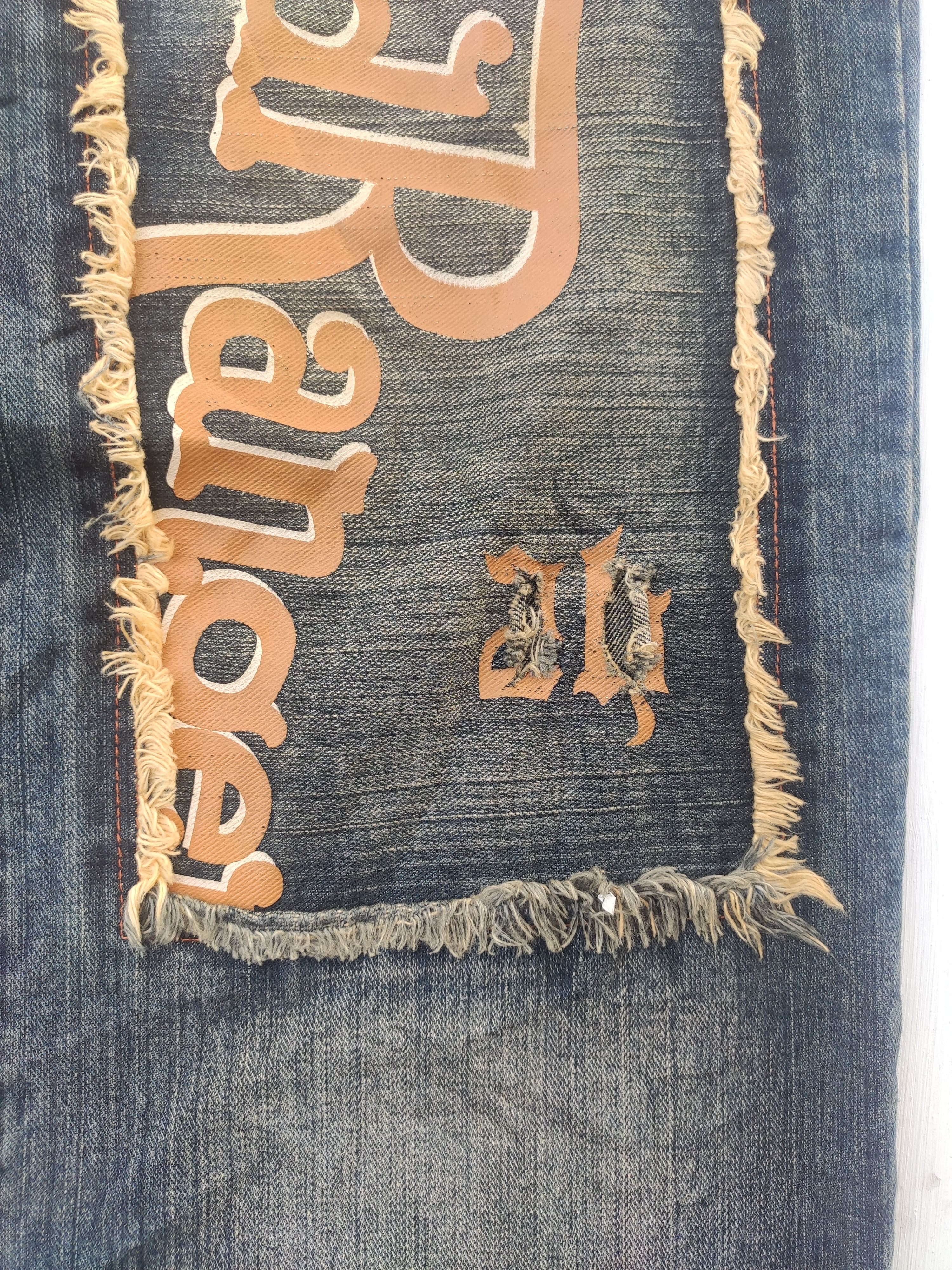 If Six Was Nine 🔥 291295 Homme jeans spell out Size US 32 / EU 48 - 7 Thumbnail