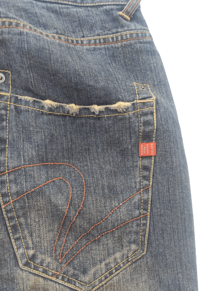 If Six Was Nine 🔥 291295 Homme jeans spell out Size US 32 / EU 48 - 6 Thumbnail