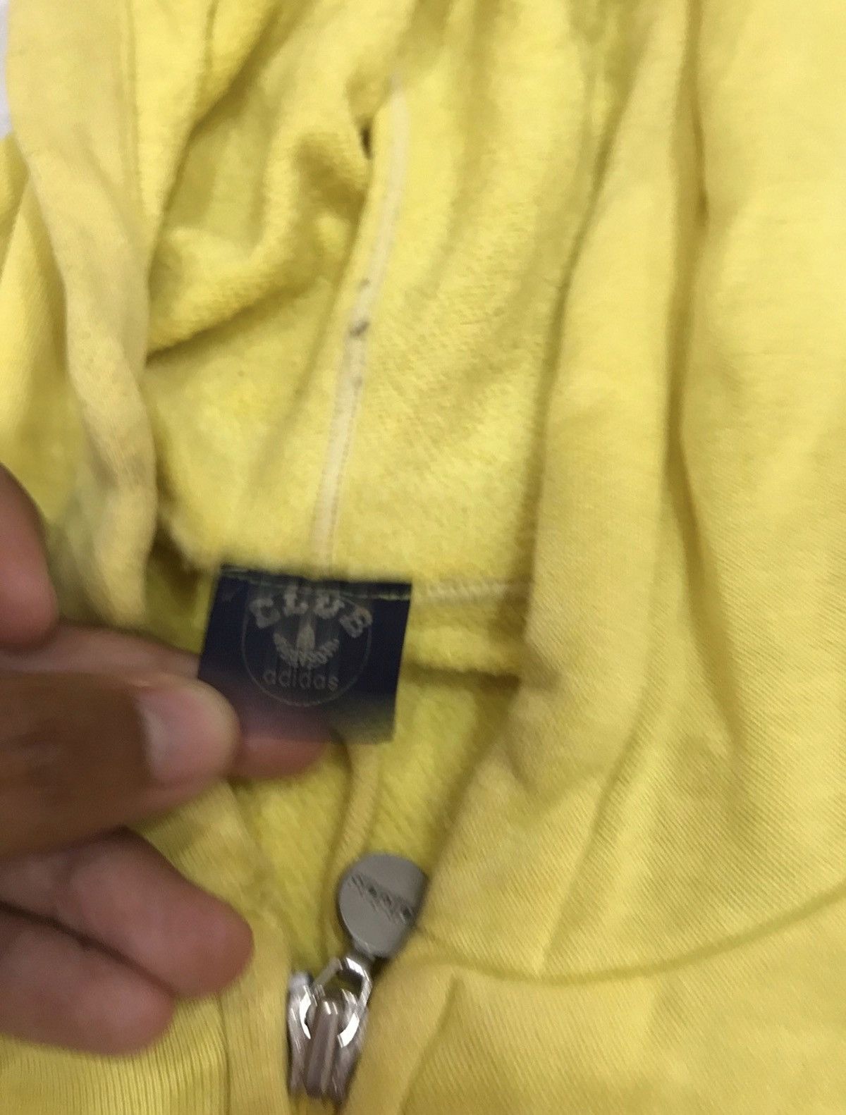 Adidas × Vintage Vintage Faded Thrashed Painter Adidas Club Hoodie Size US M / EU 48-50 / 2 - 4 Thumbnail