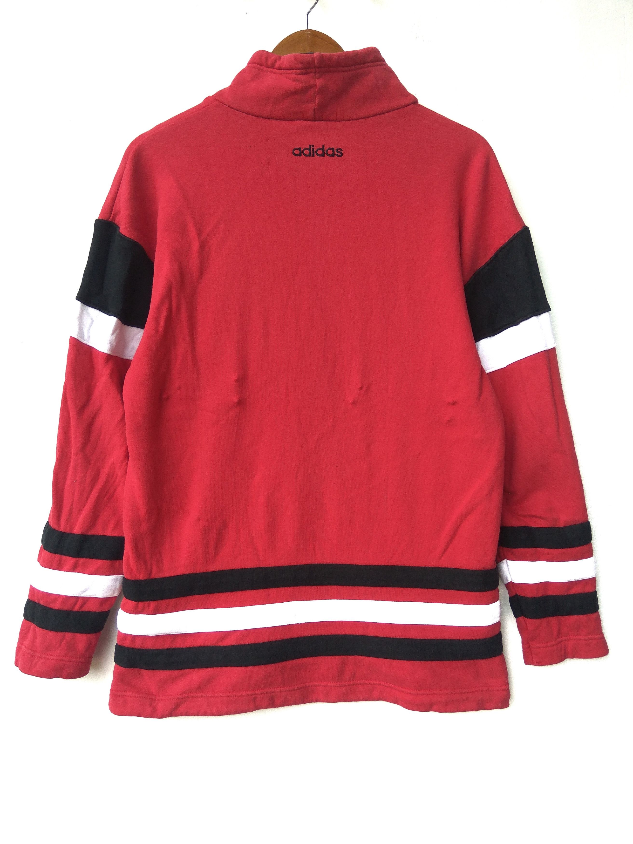 Adidas Vintage 90s Vintage Adidas Big Logo sweatshirt Spell out Size US L / EU 52-54 / 3 - 2 Thumbnail