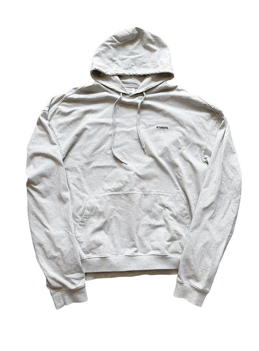 Vetements Rare 2018 Small Logo Hoodie Grailed