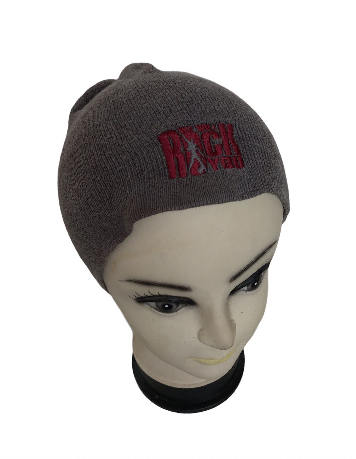 Band Tees Vintage Queen We Will Rock You Beanie Hat Size ONE SIZE - 1 Thumbnail