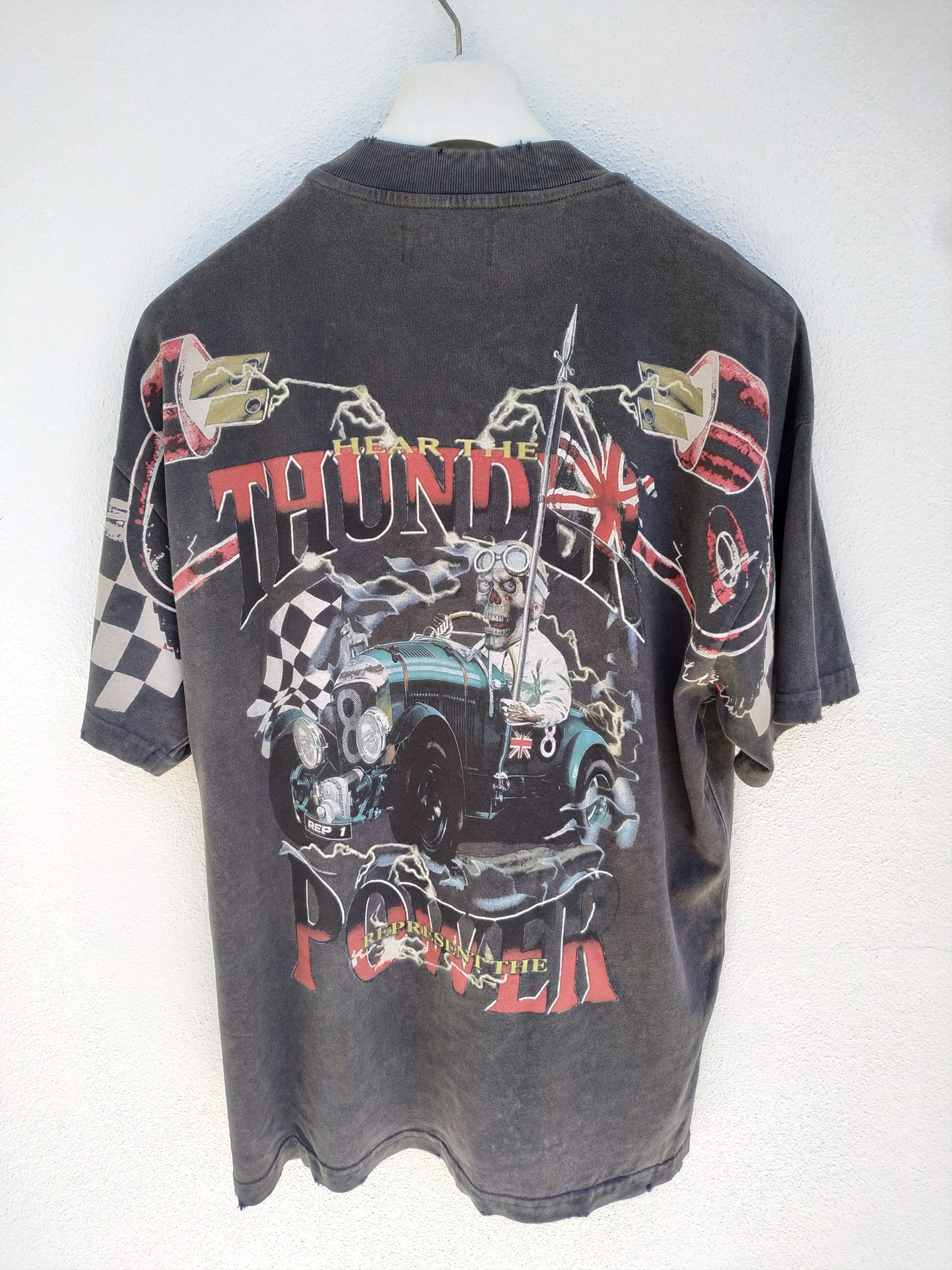 Represent Clo. Hear the thunder tshirt Size US XXL / EU 58 / 5 - 7 Thumbnail