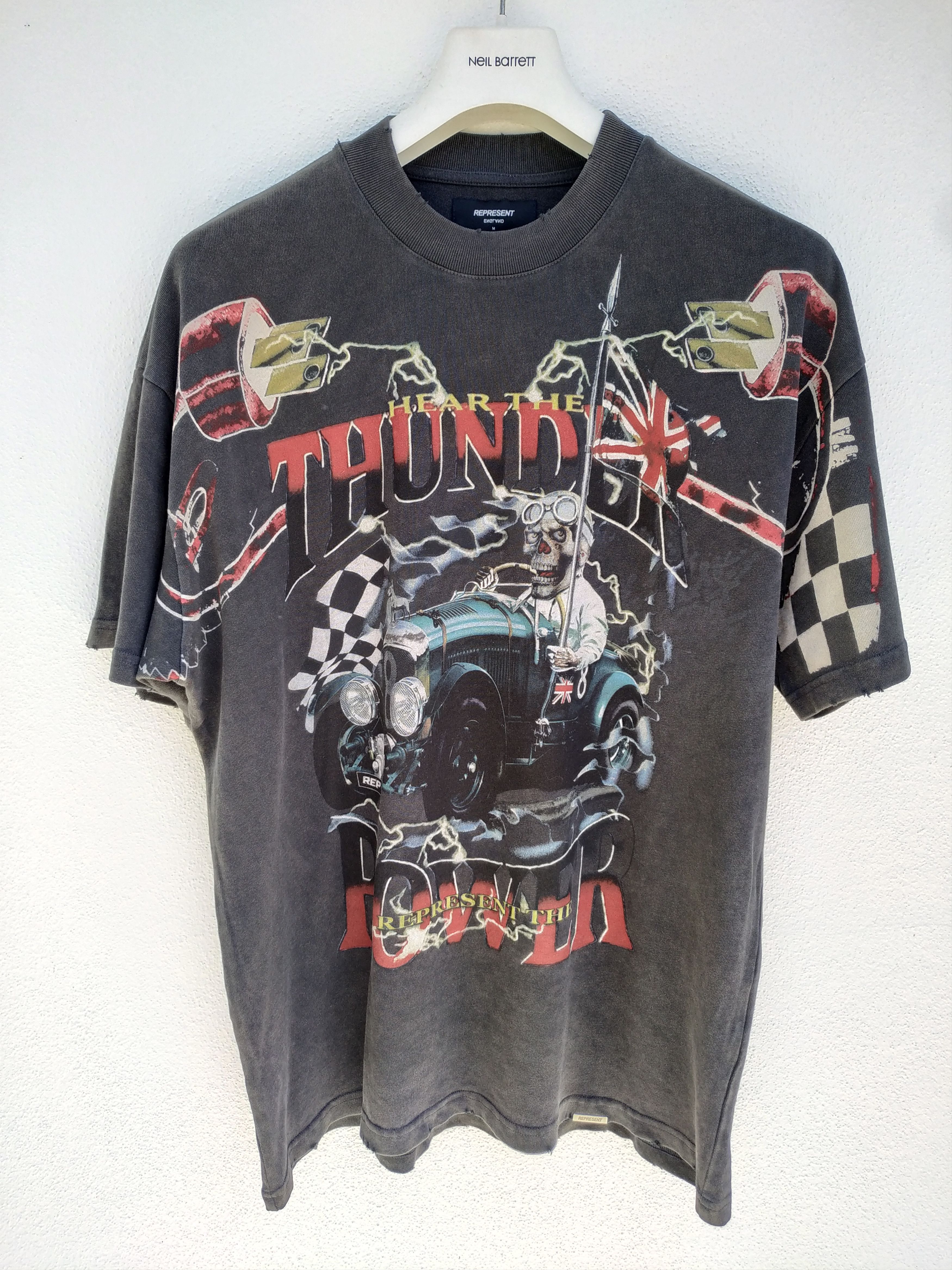 Represent Clo. Hear the thunder tshirt Size US XXL / EU 58 / 5 - 2 Thumbnail