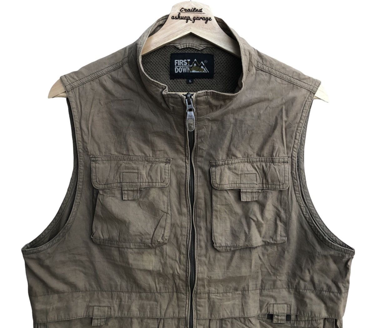 Camper Vintage First Down Camper Tactical Tracey Vest Size US M / EU 48-50 / 2 - 2 Thumbnail