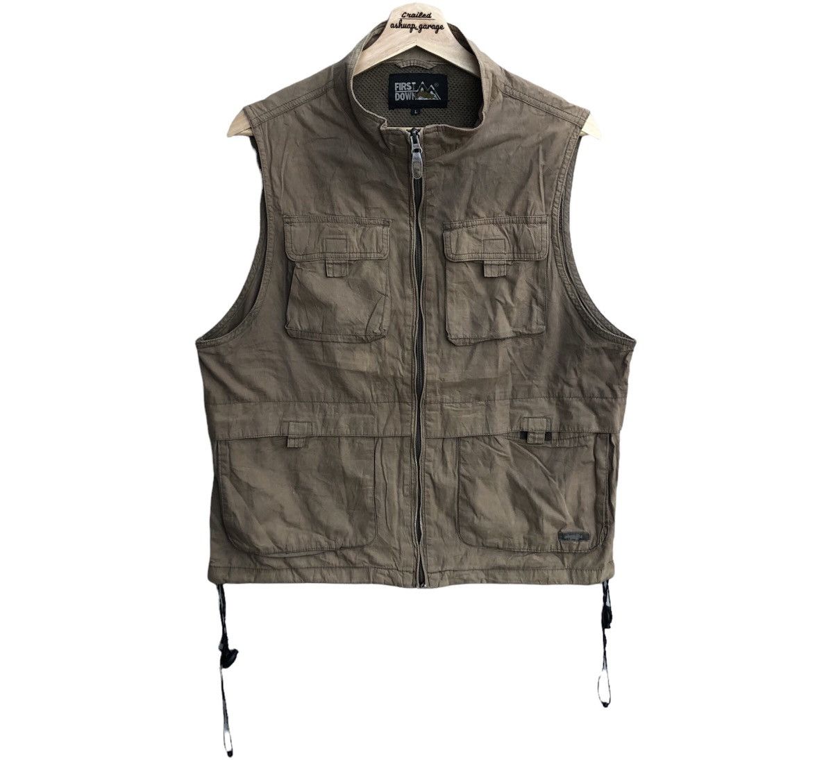 Camper Vintage First Down Camper Tactical Tracey Vest Size US M / EU 48-50 / 2 - 1 Thumbnail