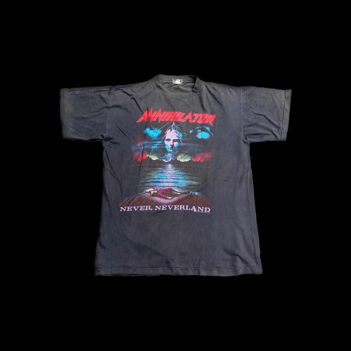Polera Annihilator Never Never Land Metal Abominatron | Cuotas Sin Interés