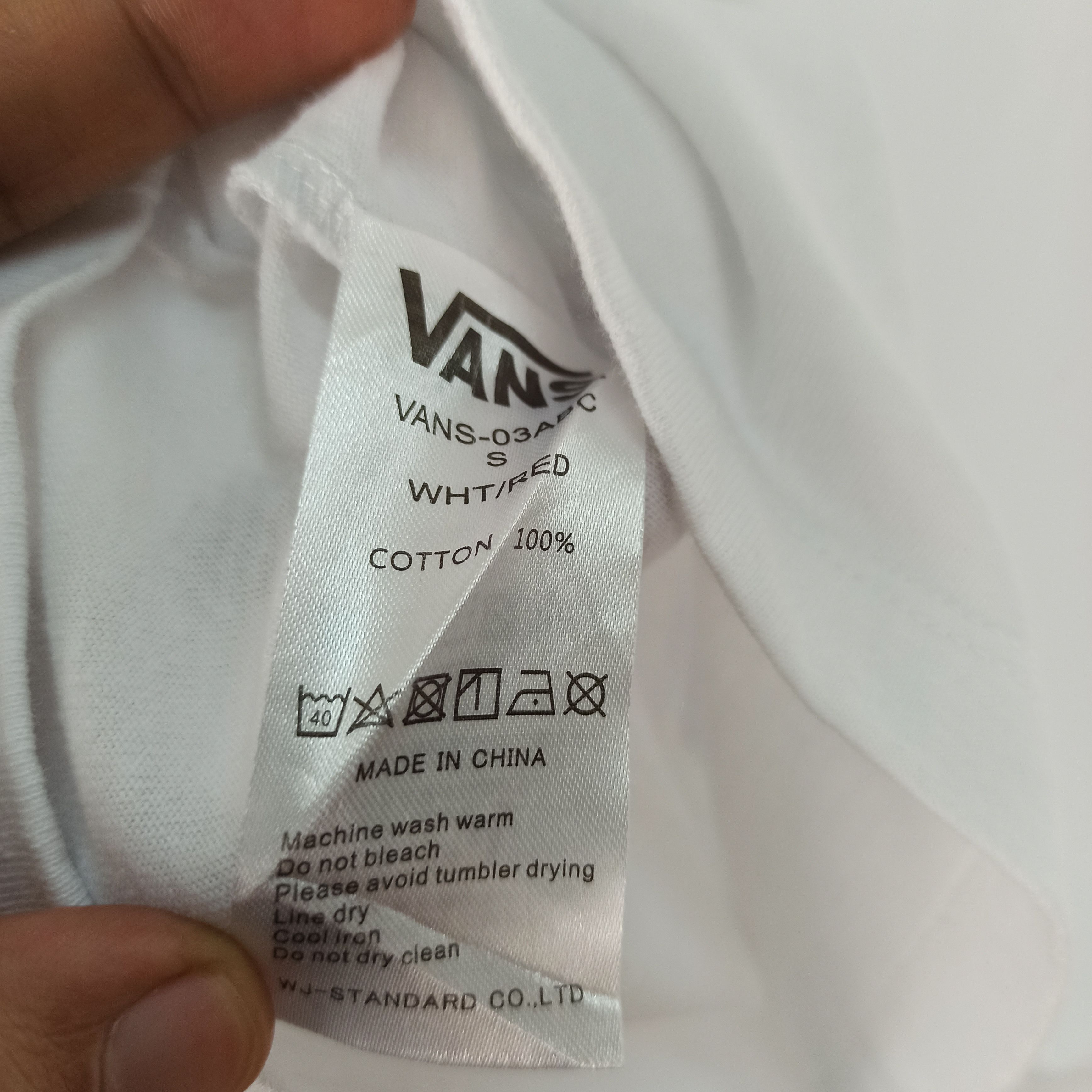 Vans Streetwear Vans "Of The Wall" Big Logo Tshirt Size US S / EU 44-46 / 1 - 6 Thumbnail