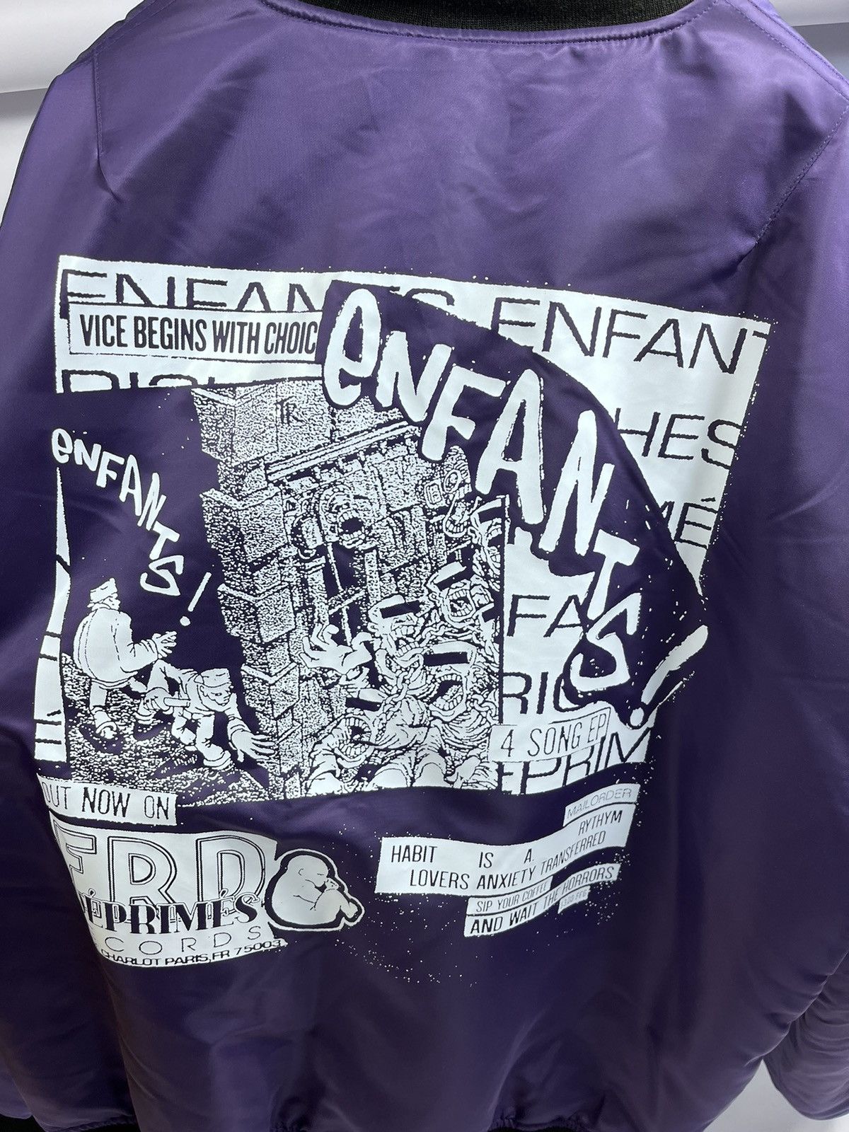 Enfants Riches Deprimes Enfants Riches Deprimes ERD RECORDS Bomber 2022 RARE Size US XL / EU 56 / 4 - 14 Thumbnail