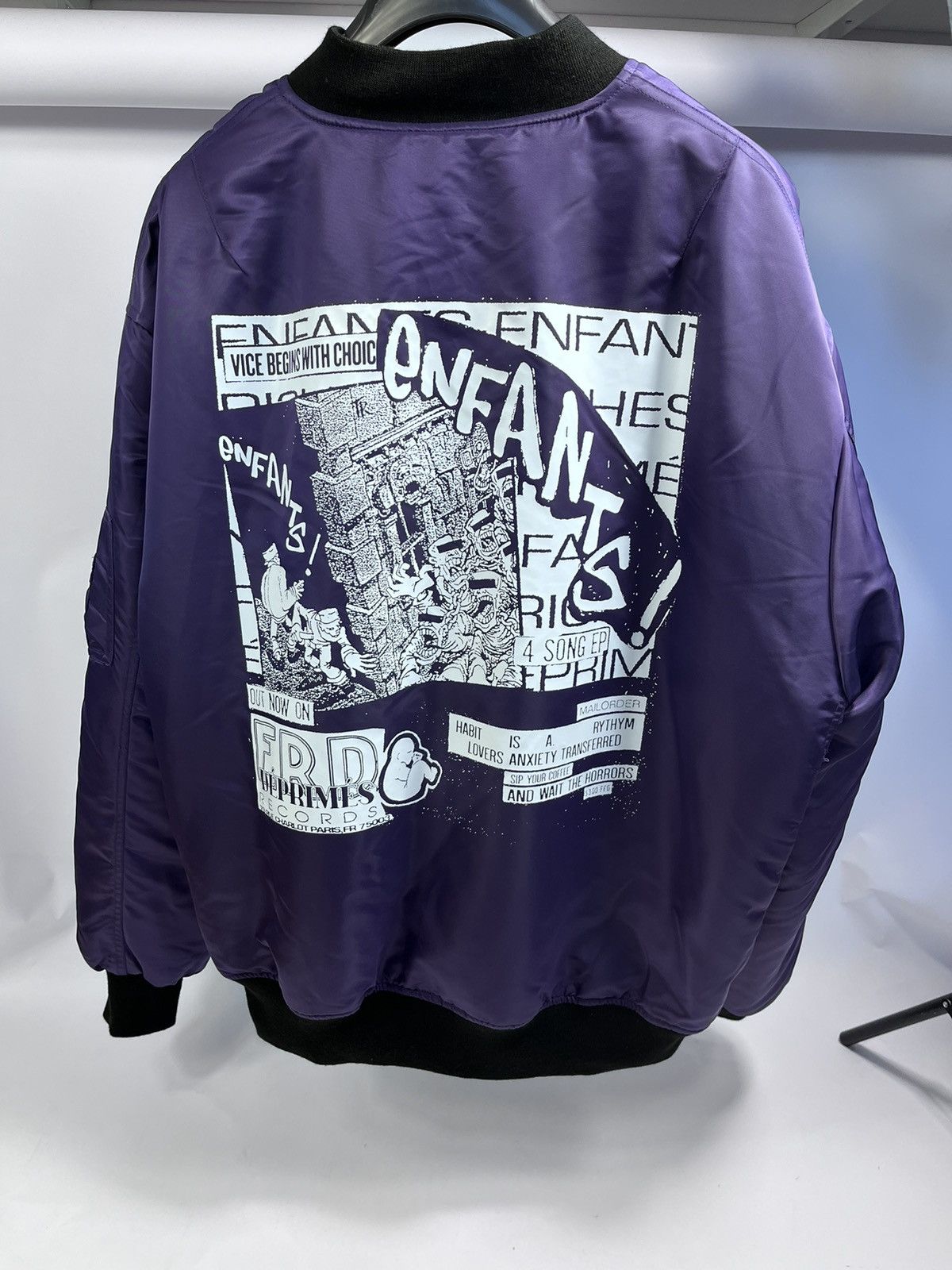 Enfants Riches Deprimes Enfants Riches Deprimes ERD RECORDS Bomber 2022 RARE Size US XL / EU 56 / 4 - 5 Thumbnail