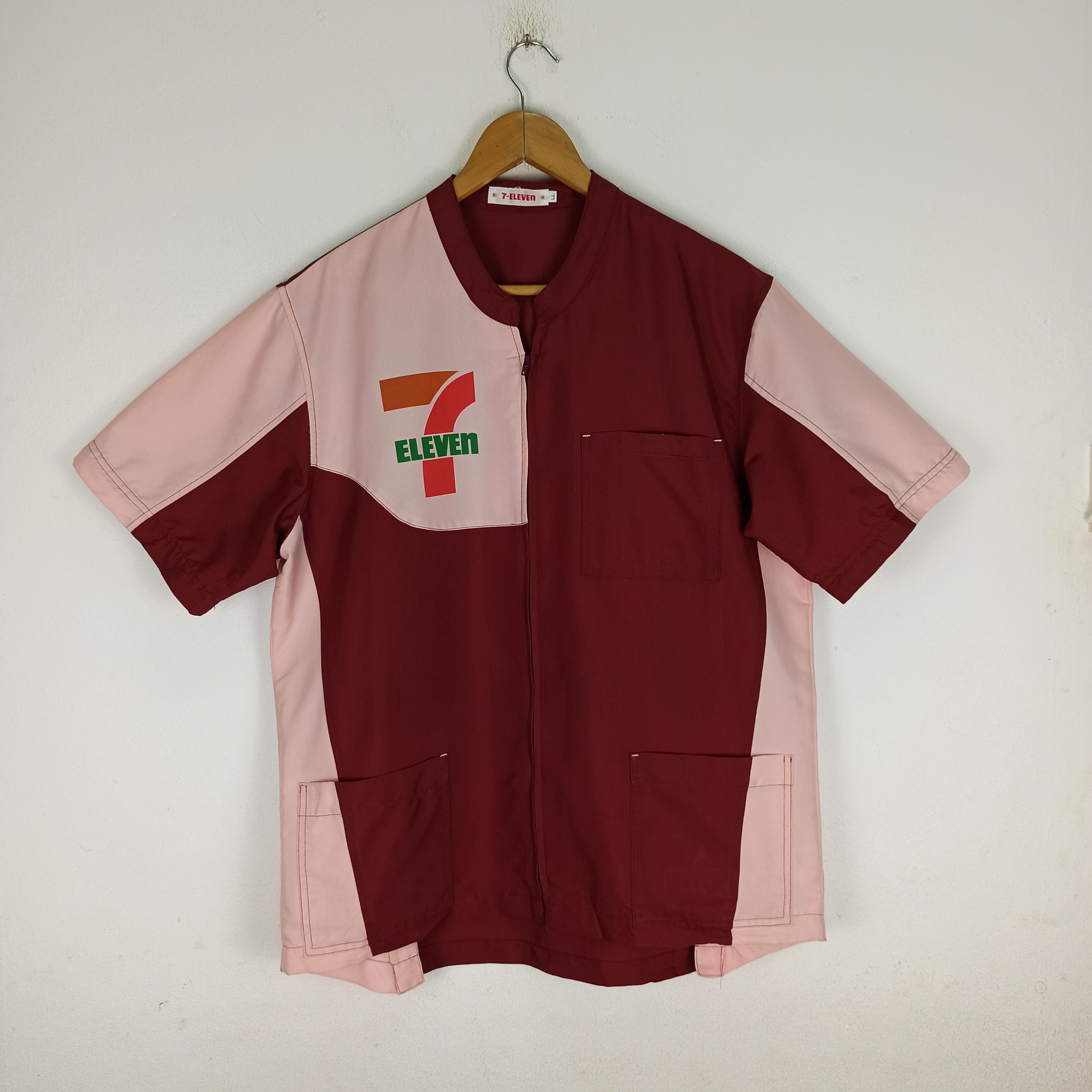 Japanese Brand Vintage 7 Eleven Uniform Japan Size US XL / EU 56 / 4 - 1 Thumbnail