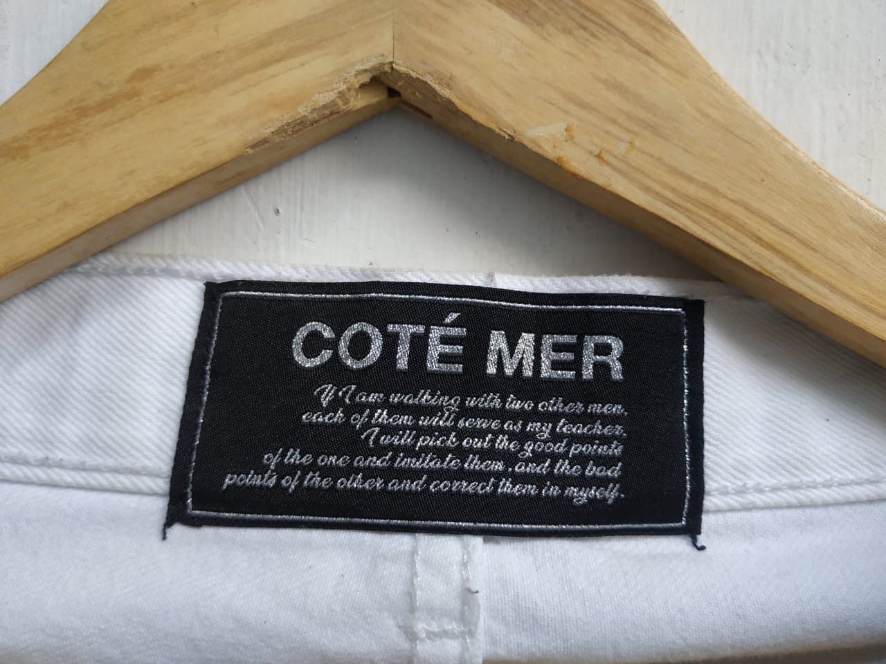 Fragment Design Fit 29 to 30, Levis X Cote Mer Distressed Hybrid Jeans Size US 30 / EU 46 - 7 Thumbnail