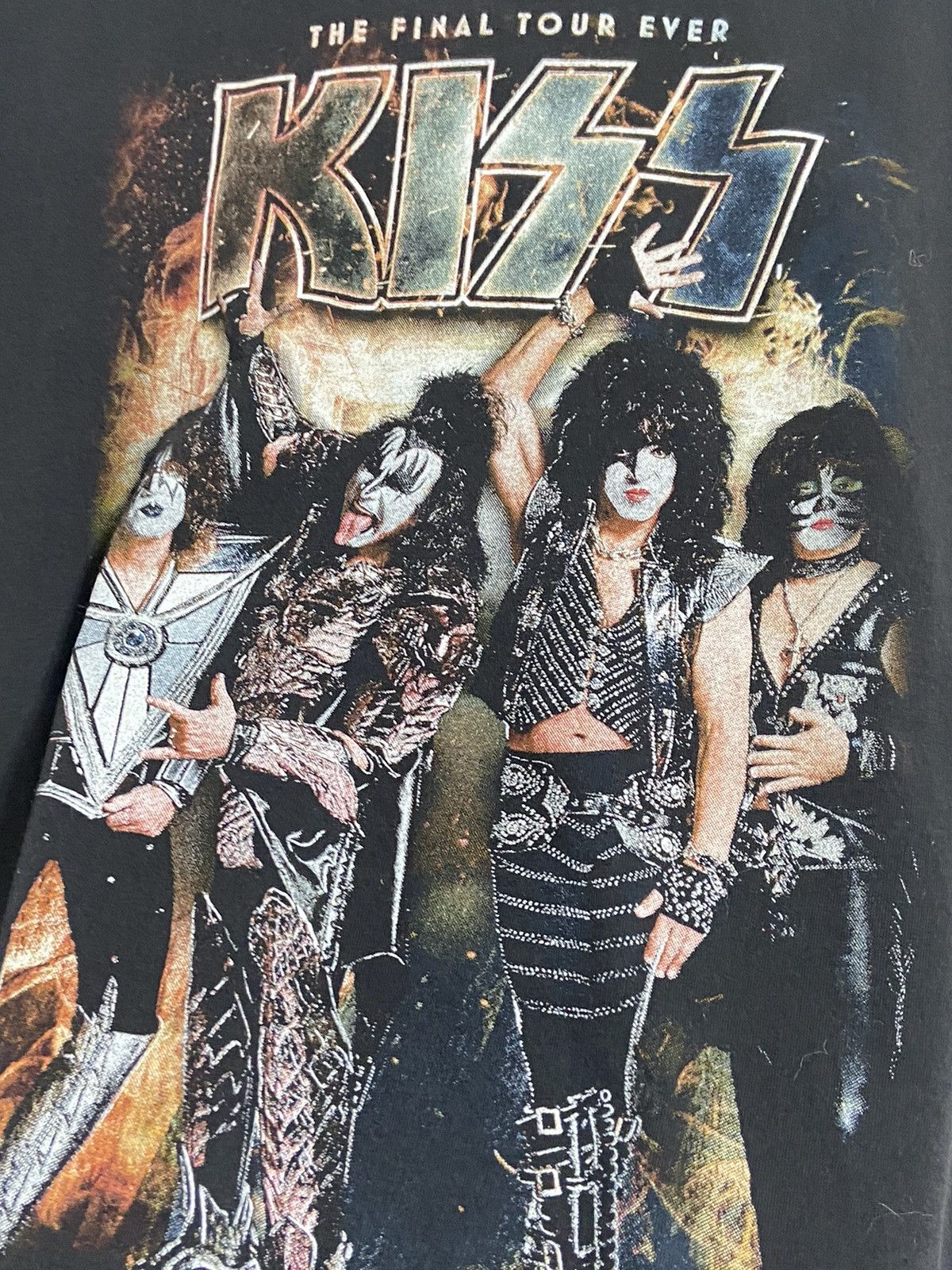 Band Tees × KISS × Vintage Kiss Vintage Shirt The Final Tour Ever Size US XL / EU 56 / 4 - 9 Thumbnail