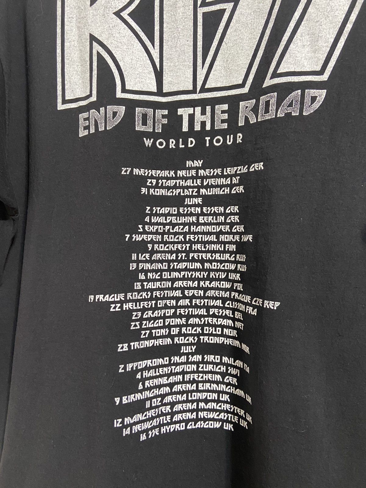 Band Tees × KISS × Vintage Kiss Vintage Shirt The Final Tour Ever Size US XL / EU 56 / 4 - 12 Thumbnail