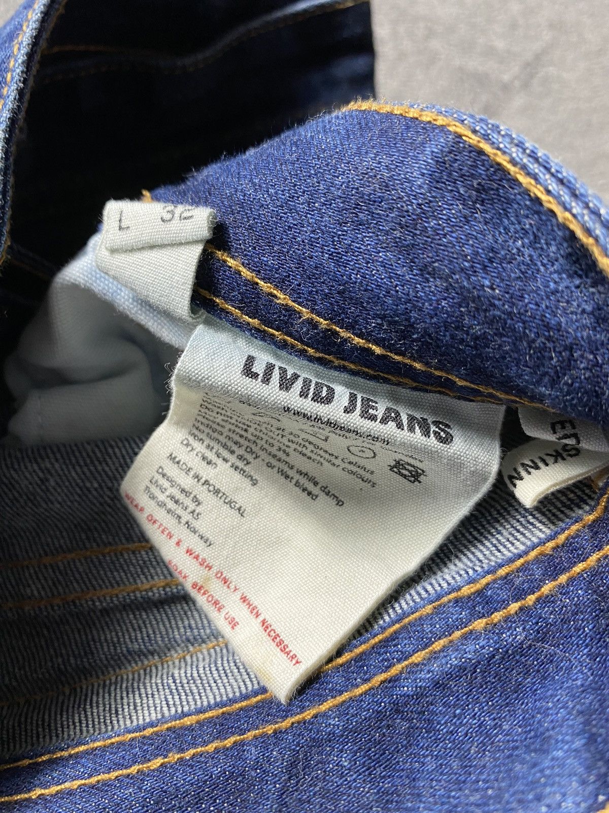 Livid Livid denim selvedge jeans edvard skinny size 30 Size US 30 / EU 46 - 6 Thumbnail