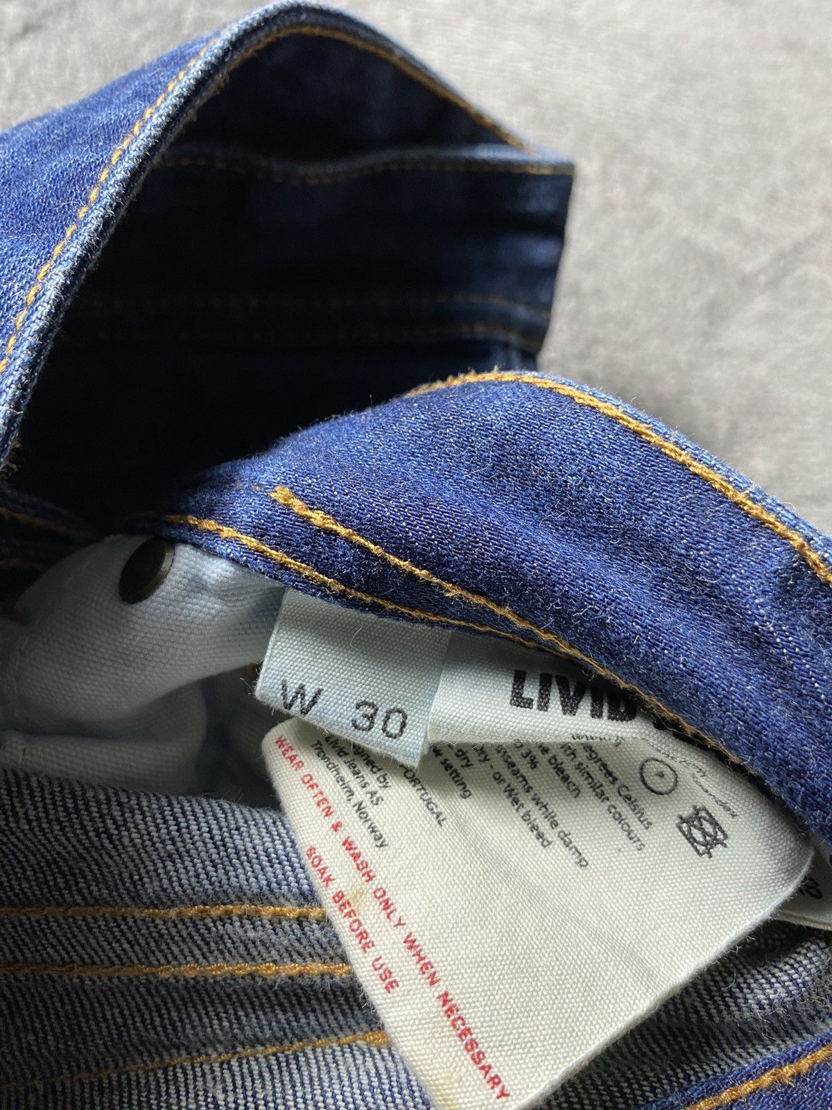 Livid Livid denim selvedge jeans edvard skinny size 30 Size US 30 / EU 46 - 7 Thumbnail