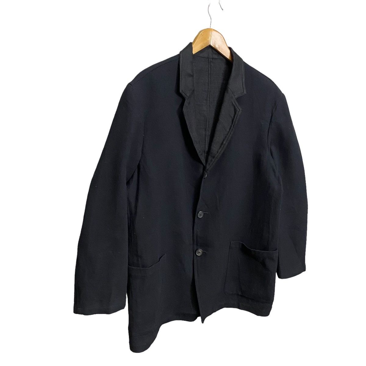 Y's Y's Formen linen jacket coat Size US M / EU 48-50 / 2 - 2 Thumbnail