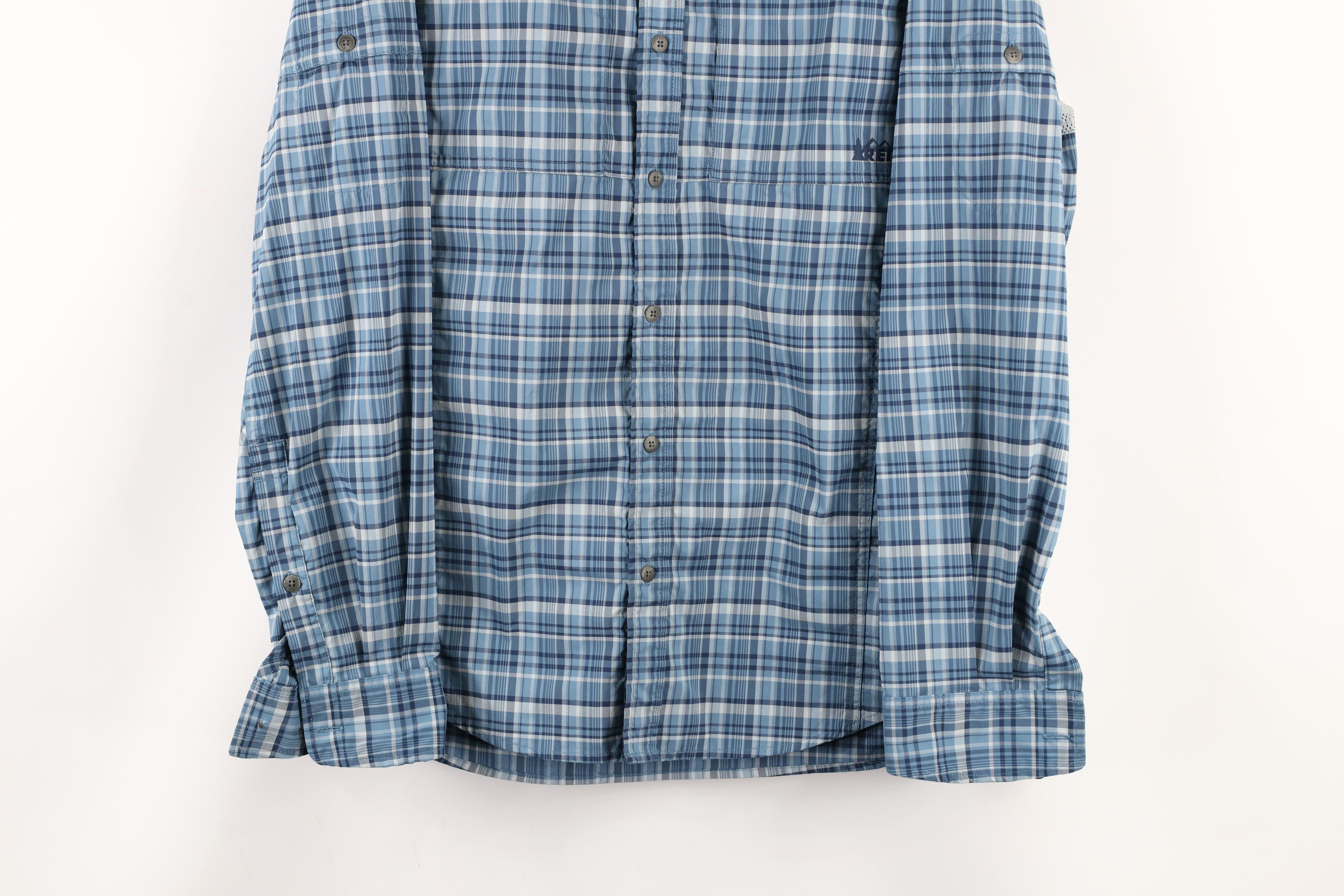 Vintage REI Vented Double Pocket Collared Trail Button Shirt Plaid Size US M / EU 48-50 / 2 - 3 Thumbnail