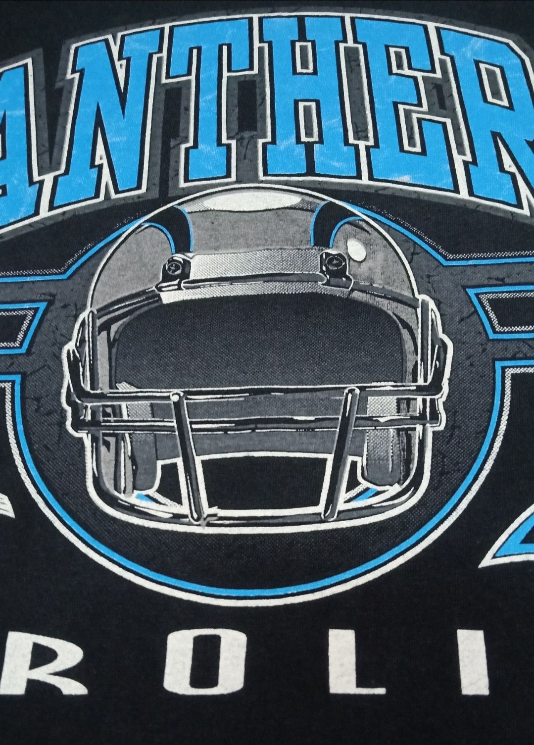 Logo 7 × NFL × Vintage Vintage 90s Carolina Panthers T-shirt Size US XL / EU 56 / 4 - 7 Thumbnail