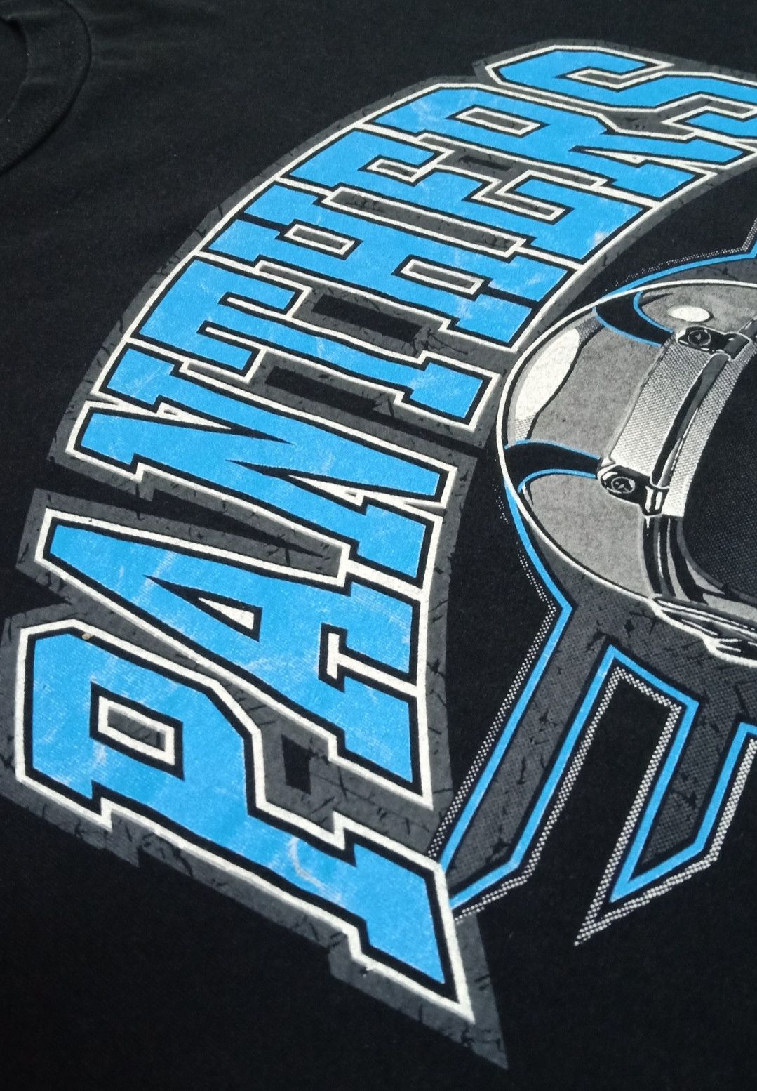 Logo 7 × NFL × Vintage Vintage 90s Carolina Panthers T-shirt Size US XL / EU 56 / 4 - 10 Thumbnail