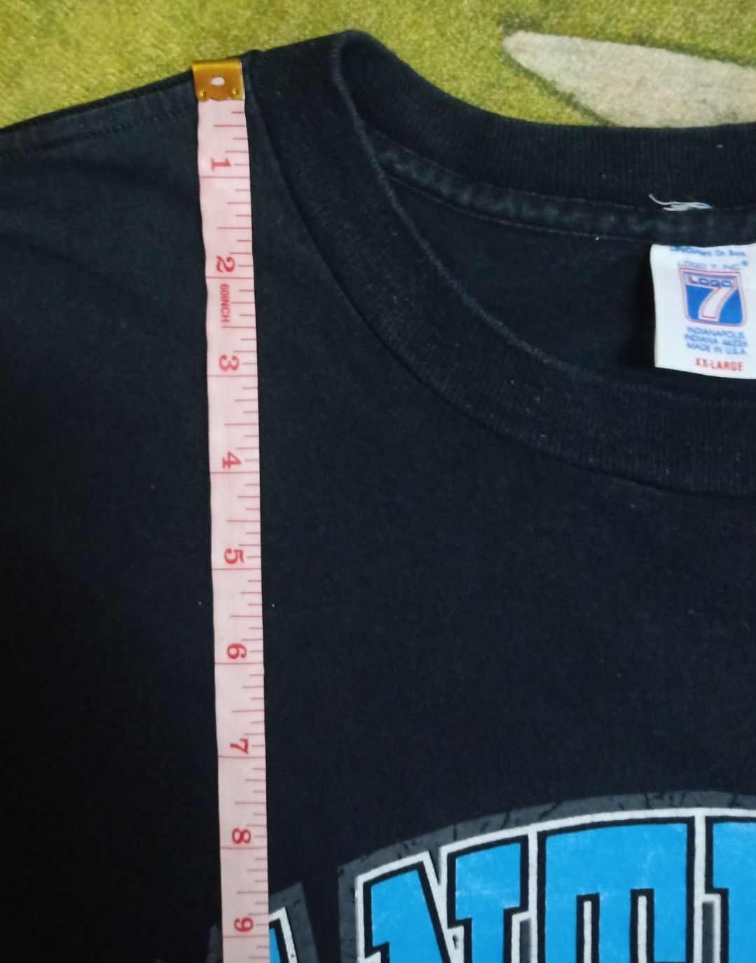 Logo 7 × NFL × Vintage Vintage 90s Carolina Panthers T-shirt Size US XL / EU 56 / 4 - 18 Thumbnail