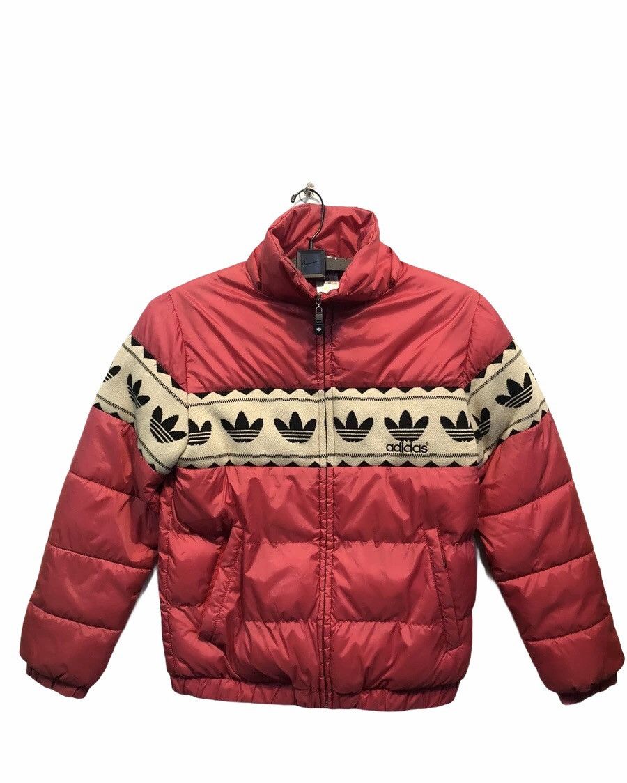 Adidas Vintage Adidas Puffer Down Jacket Size US M / EU 48-50 / 2 - 1 Thumbnail
