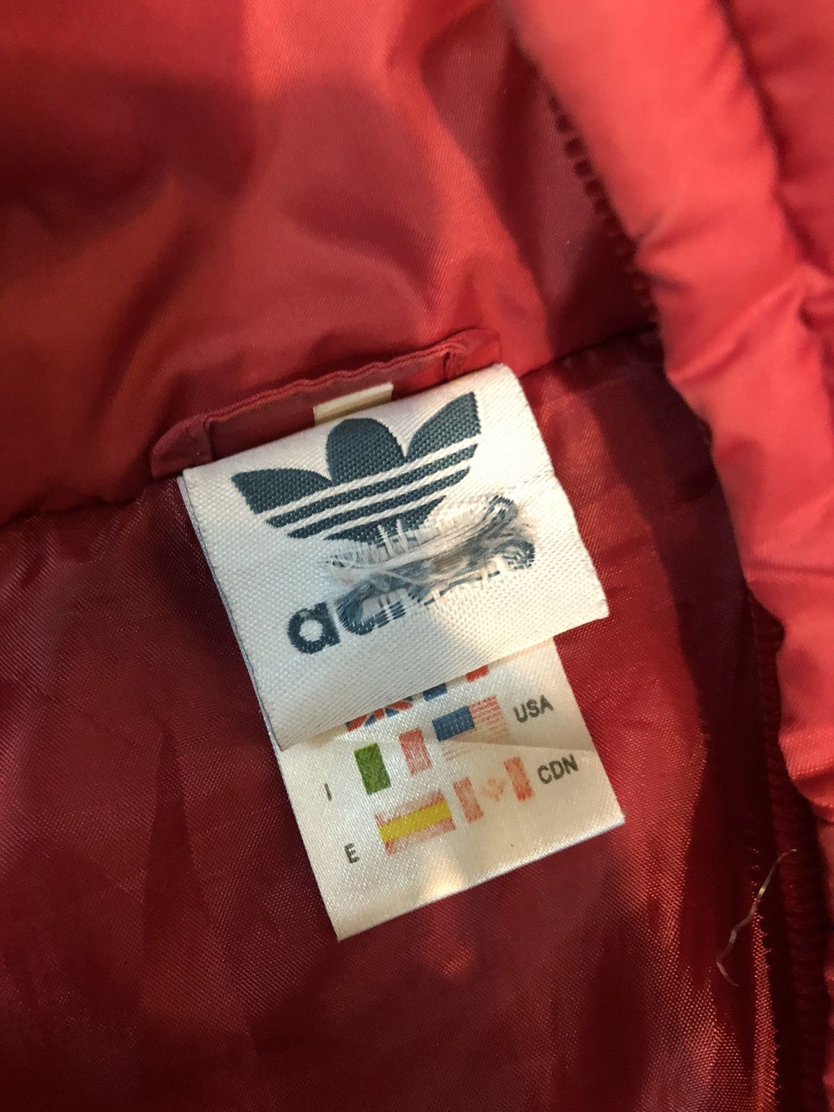 Adidas Vintage Adidas Puffer Down Jacket Size US M / EU 48-50 / 2 - 7 Thumbnail
