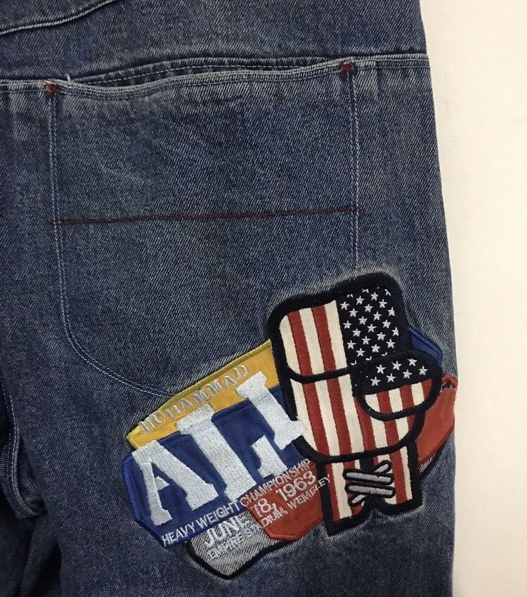 Fubu × Vintage Fubu x Muhammad Ali denim jeans s36 Size US 36 / EU 52 - 10 Thumbnail