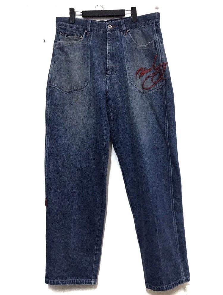Fubu × Vintage Fubu x Muhammad Ali denim jeans s36 Size US 36 / EU 52 - 5 Thumbnail