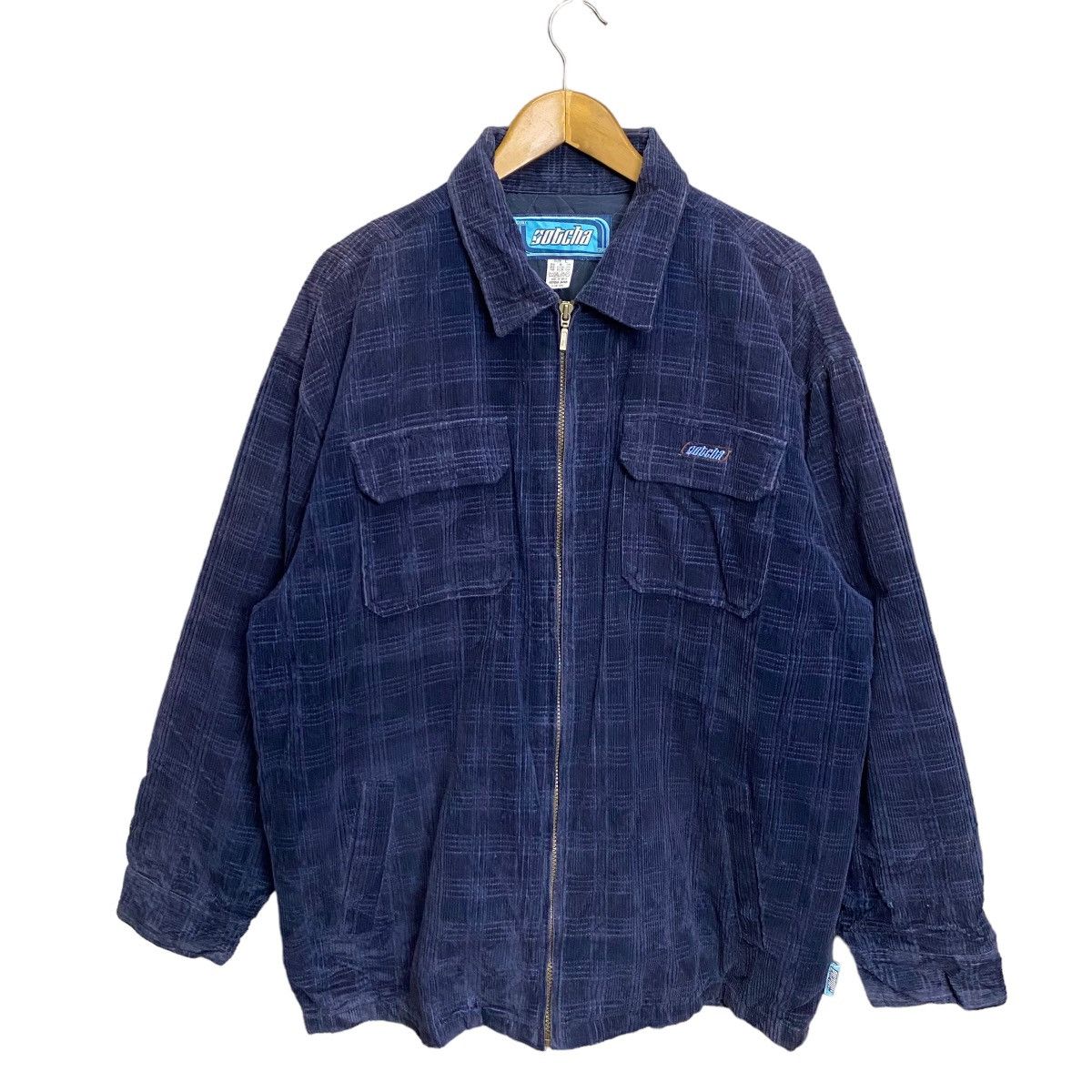 Gotcha Vintage corduroy zipper jacket