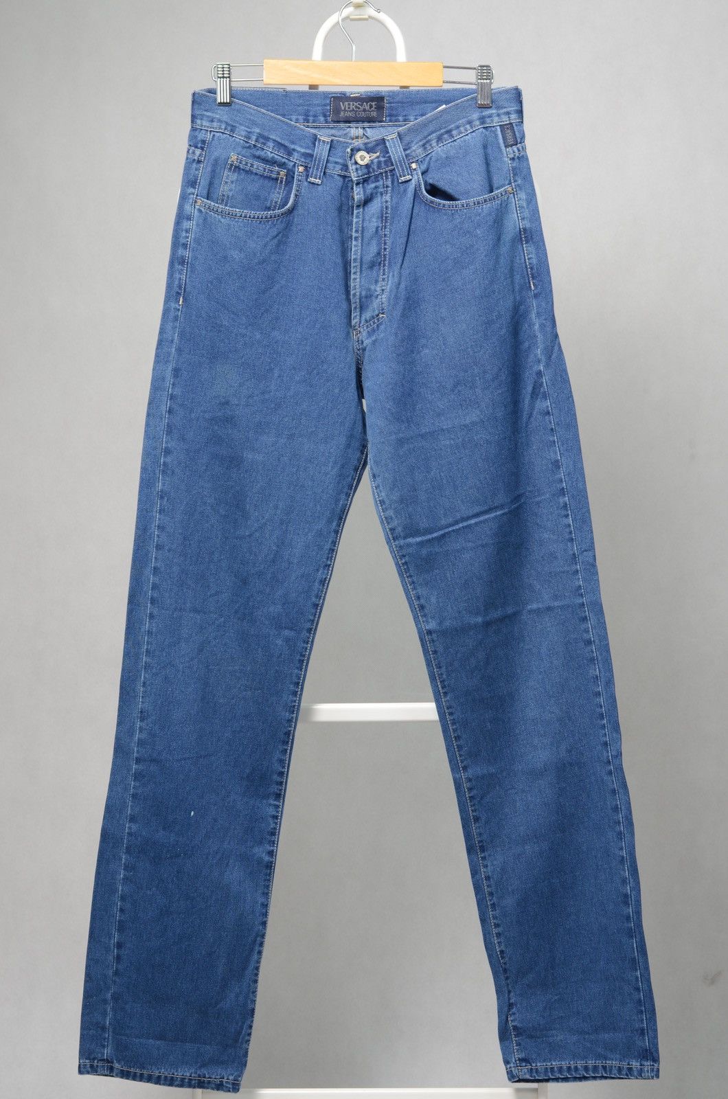 Versace Vintage Versace denim jeans pants size 33 fits 30 Size US 33 - 3 Thumbnail